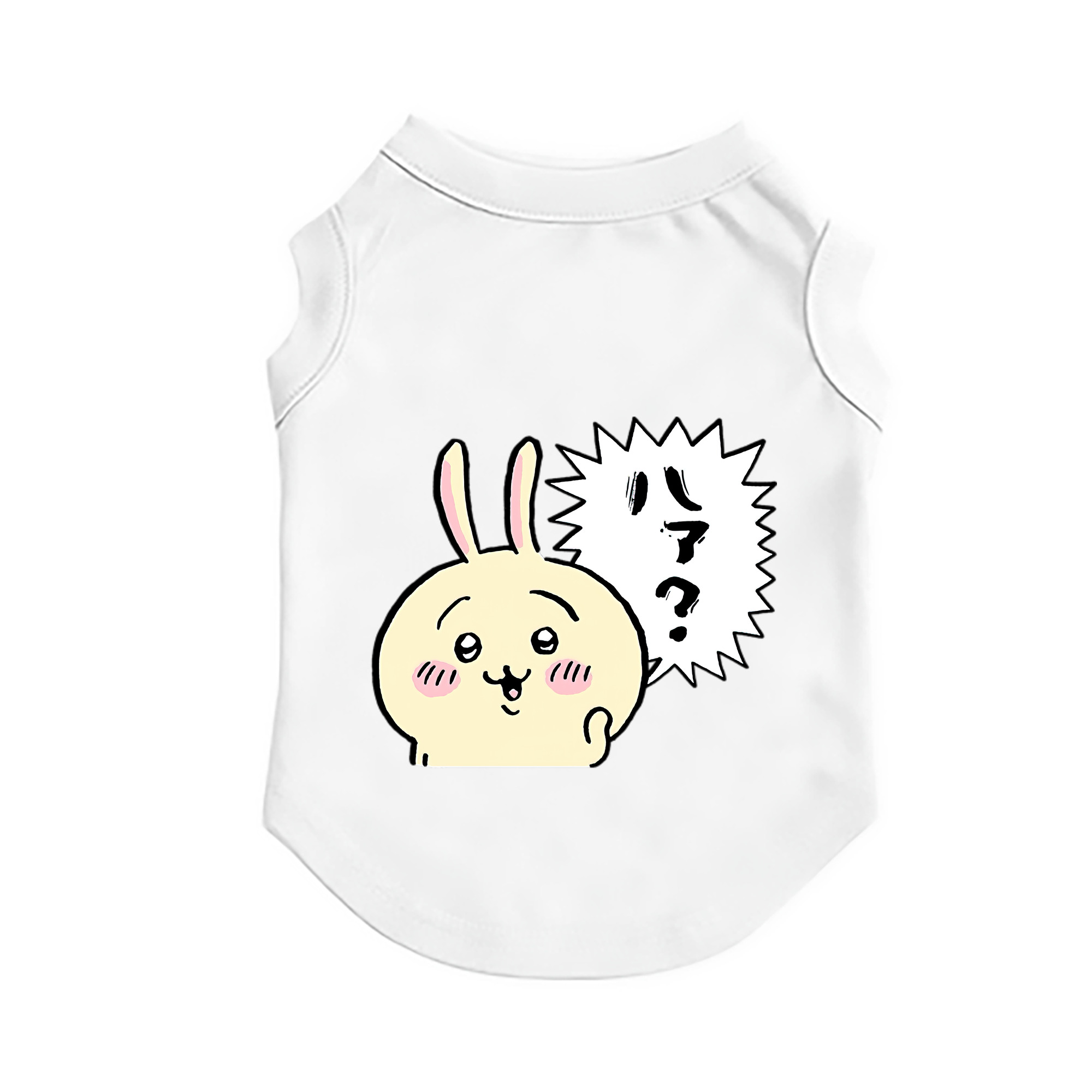 （画像用） ちいかわ うさぎ Chii-kawa usagi ペット用ベスト