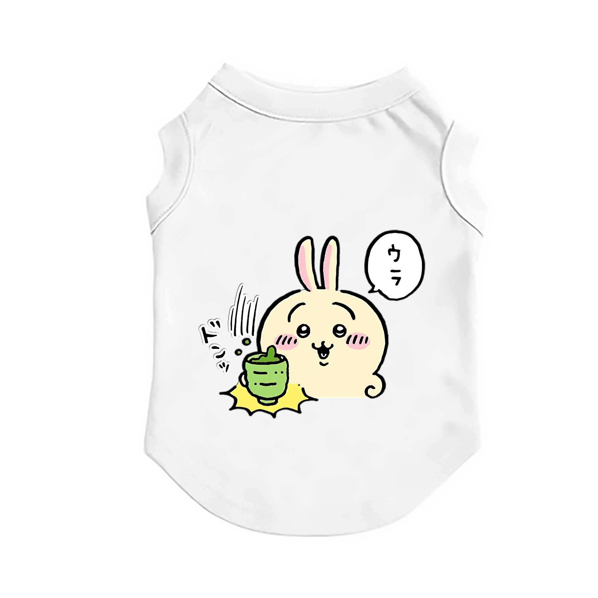 （画像用） ちいかわ うさぎ Chii-kawa usagi ペット用ベスト