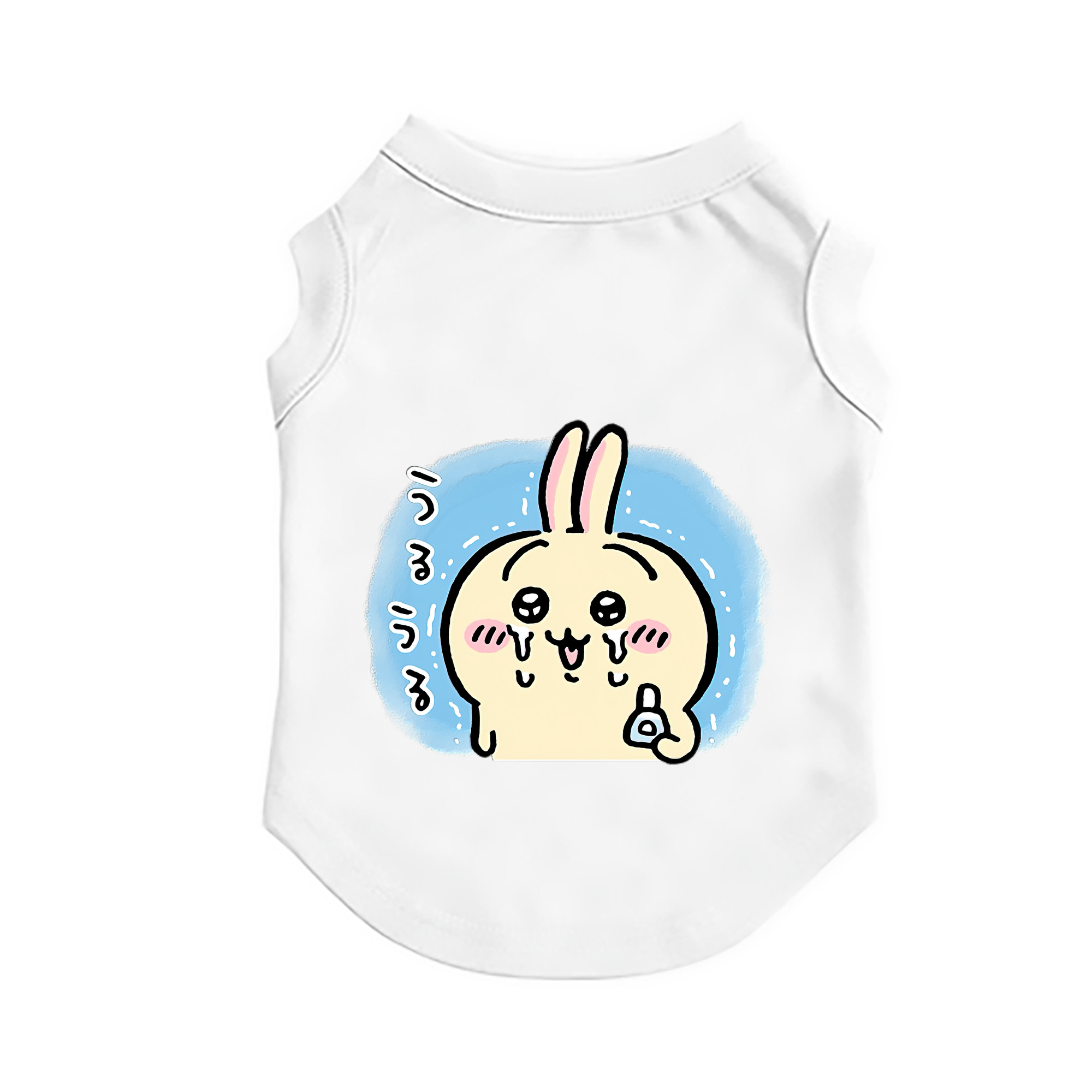 （画像用） ちいかわ うさぎ Chii-kawa usagi ペット用ベスト