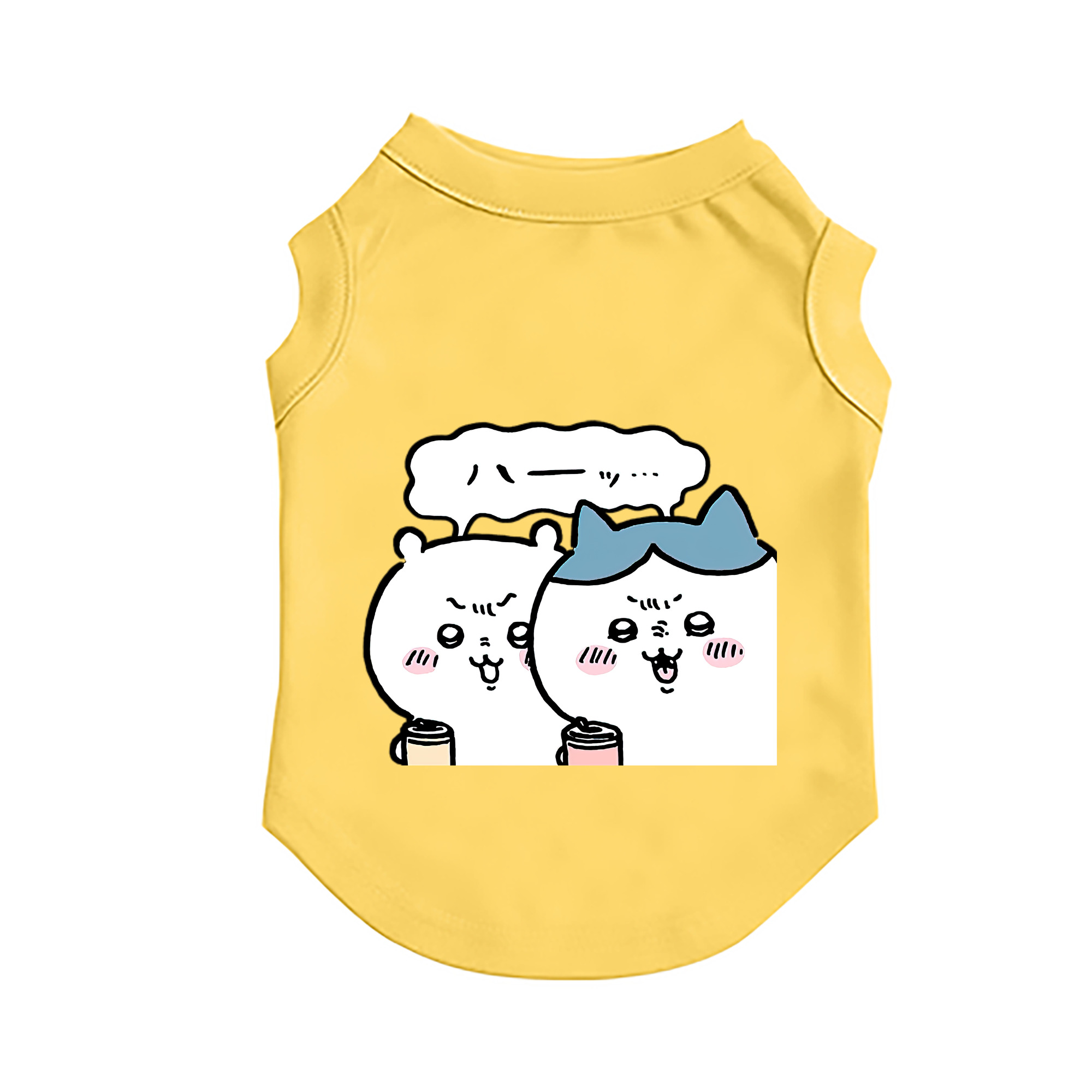 （画像用） ちいかわ ハチワレ Chii-kawa hachiware ペット用ベスト