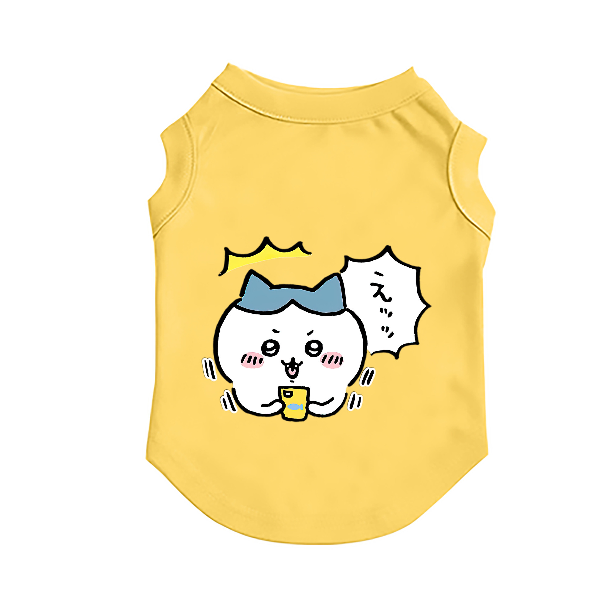 （画像用） ちいかわ ハチワレ Chii-kawa hachiware ペット用ベスト
