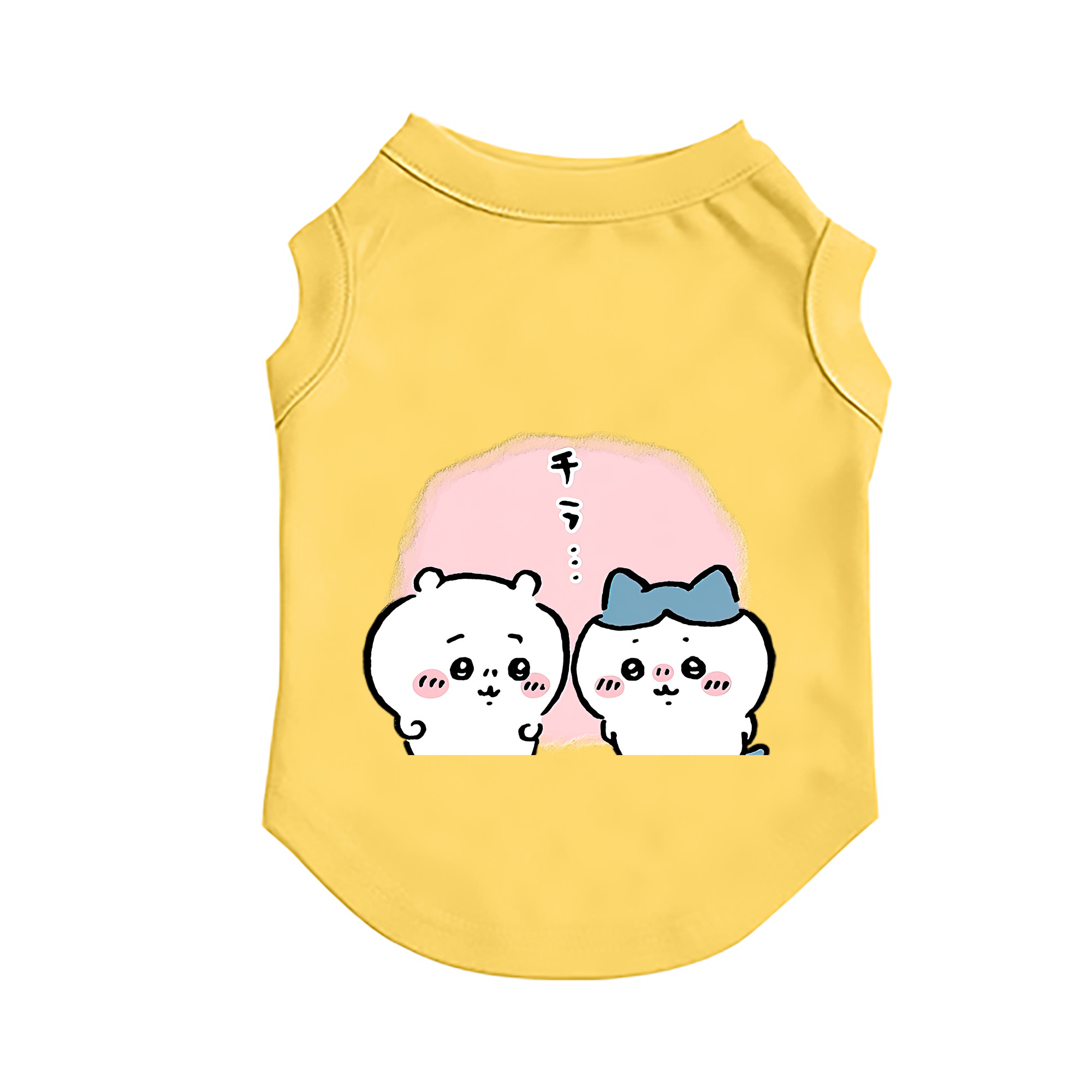 （画像用） ちいかわ ハチワレ Chii-kawa hachiware ペット用ベスト