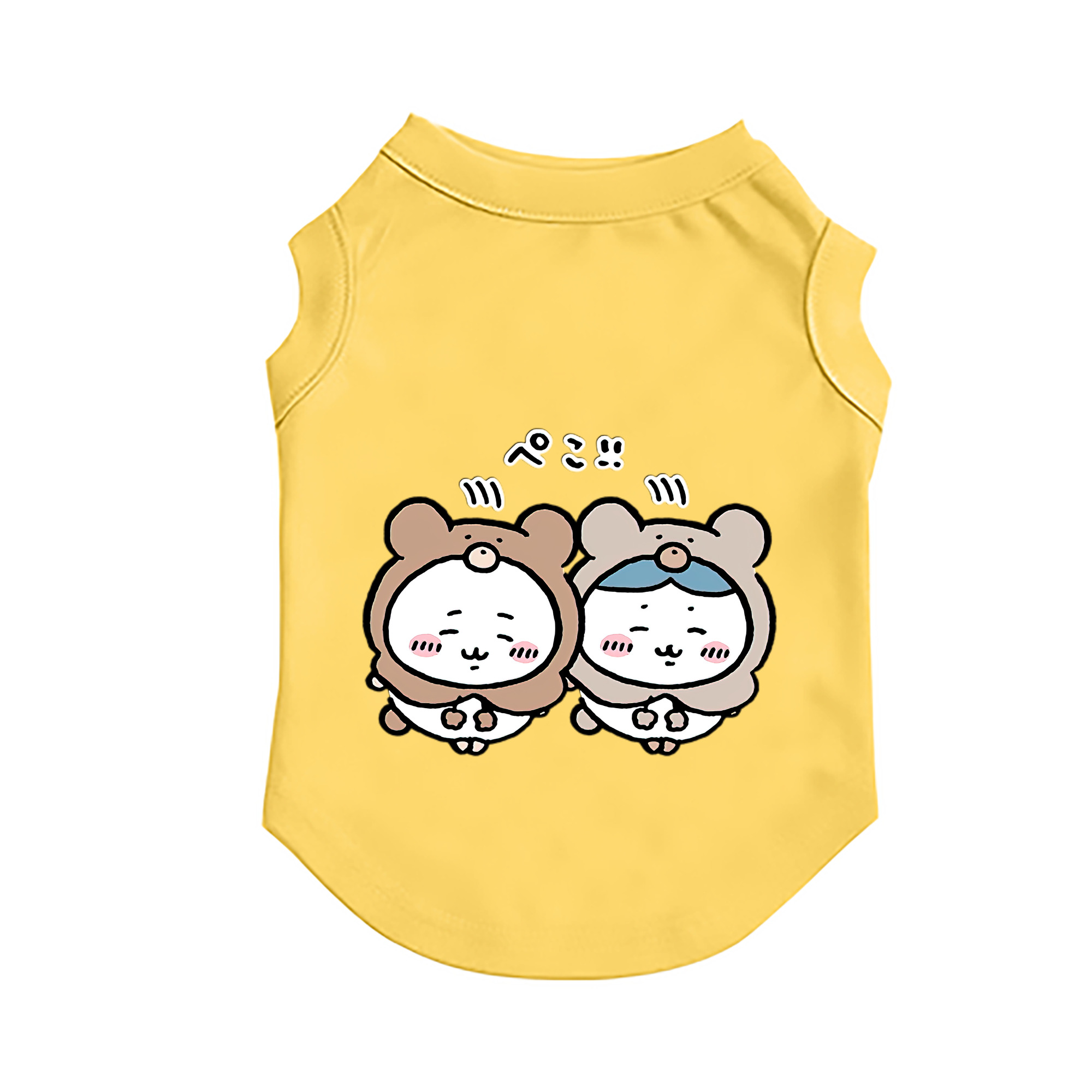 （画像用） ちいかわ ハチワレ Chii-kawa hachiware ペット用ベスト