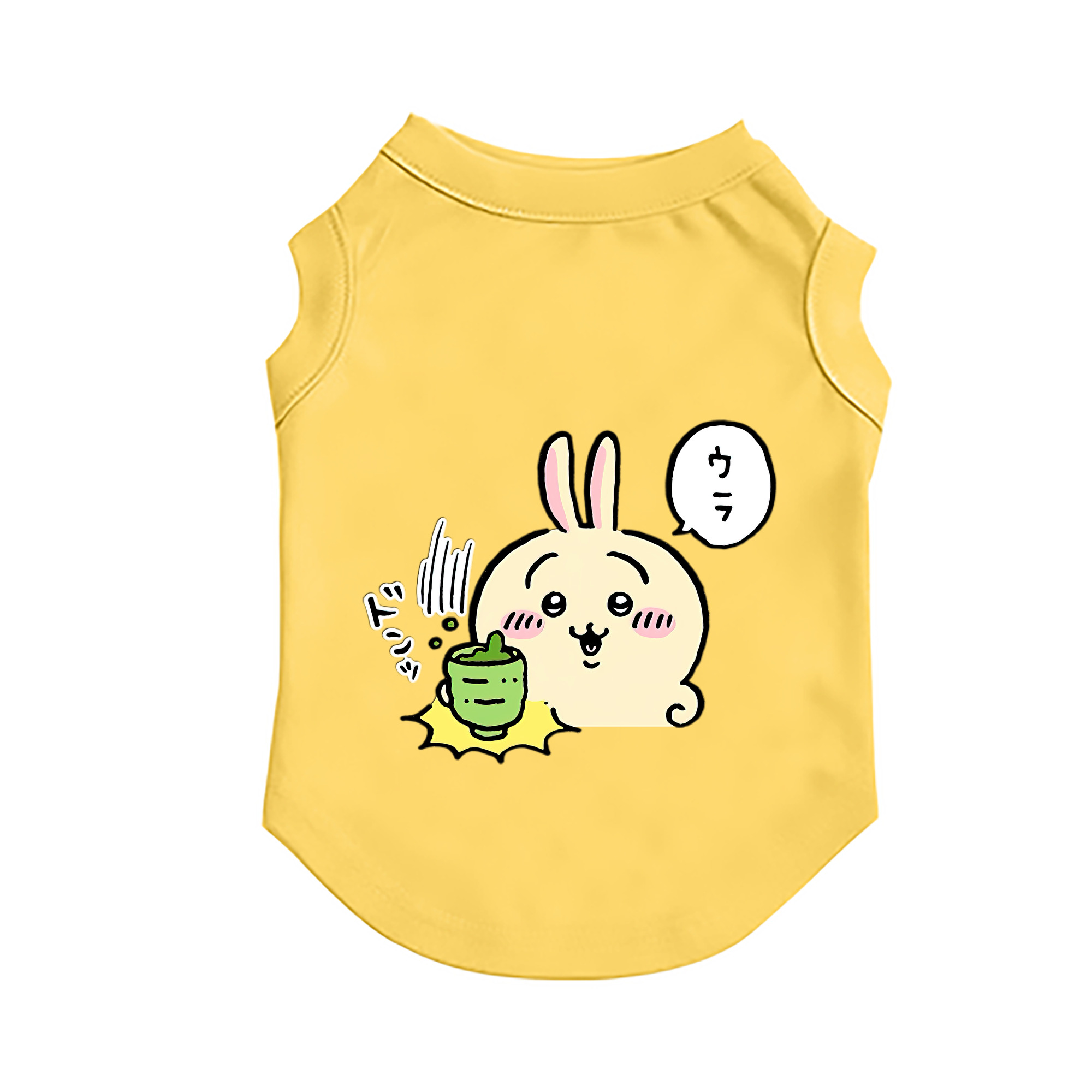 （画像用） ちいかわ うさぎ Chii-kawa usagi ペット用ベスト