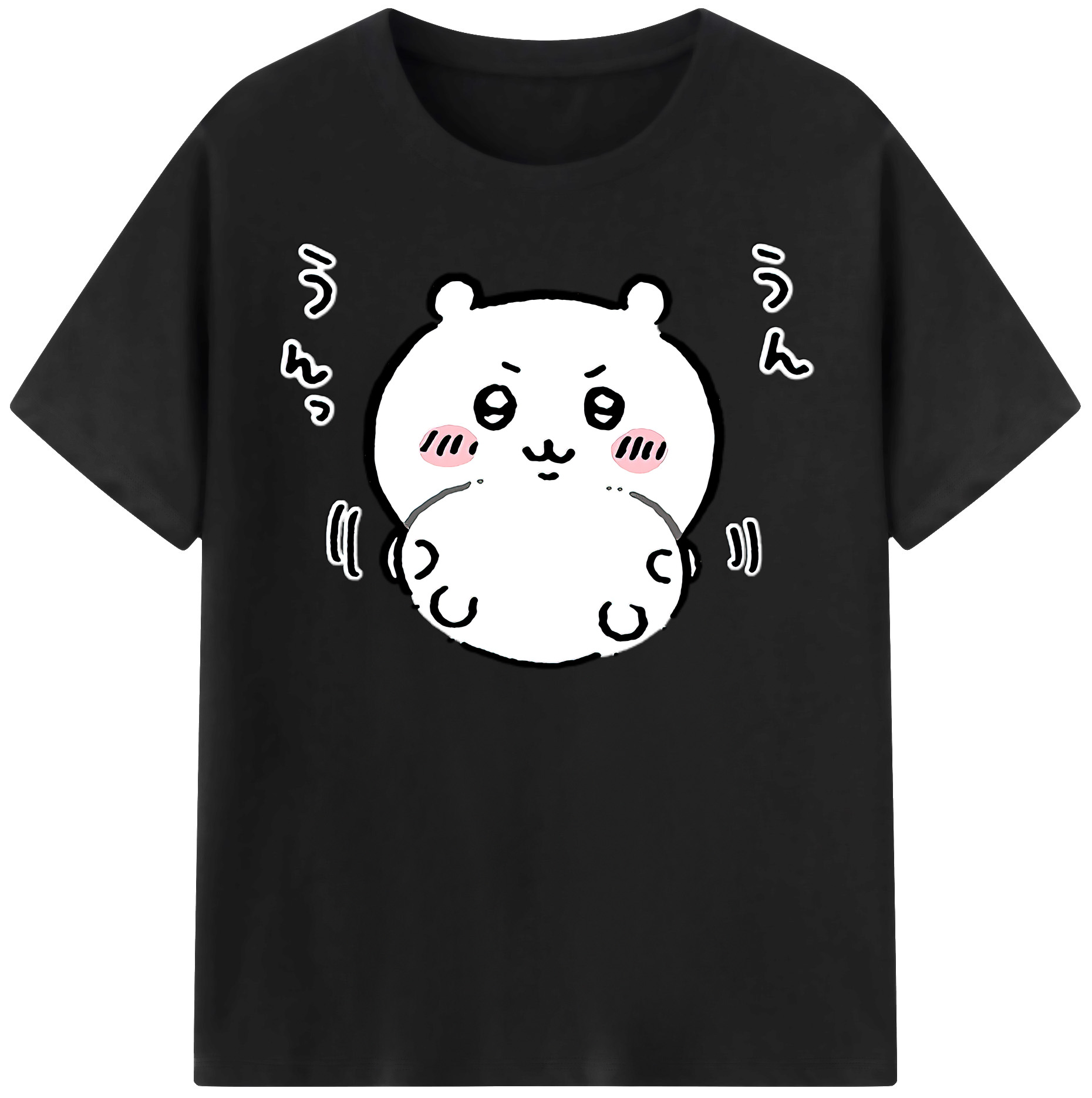 （画像用） ちいかわ ちいかわ Chii-kawa chiikawa 綿100％半袖Tシャツ（フロントプリント）