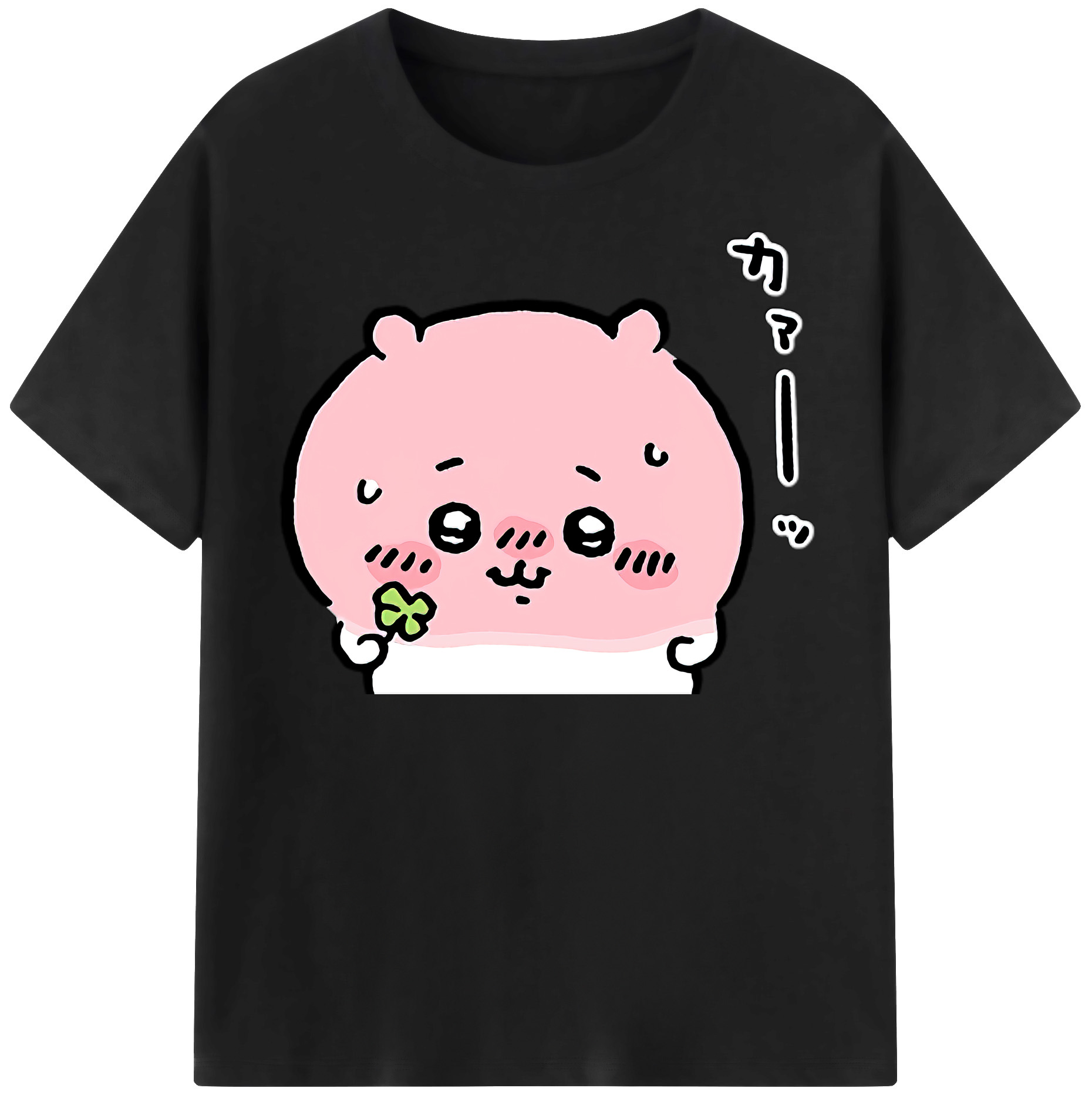 （画像用） ちいかわ ちいかわ Chii-kawa chiikawa 綿100％半袖Tシャツ（フロントプリント）