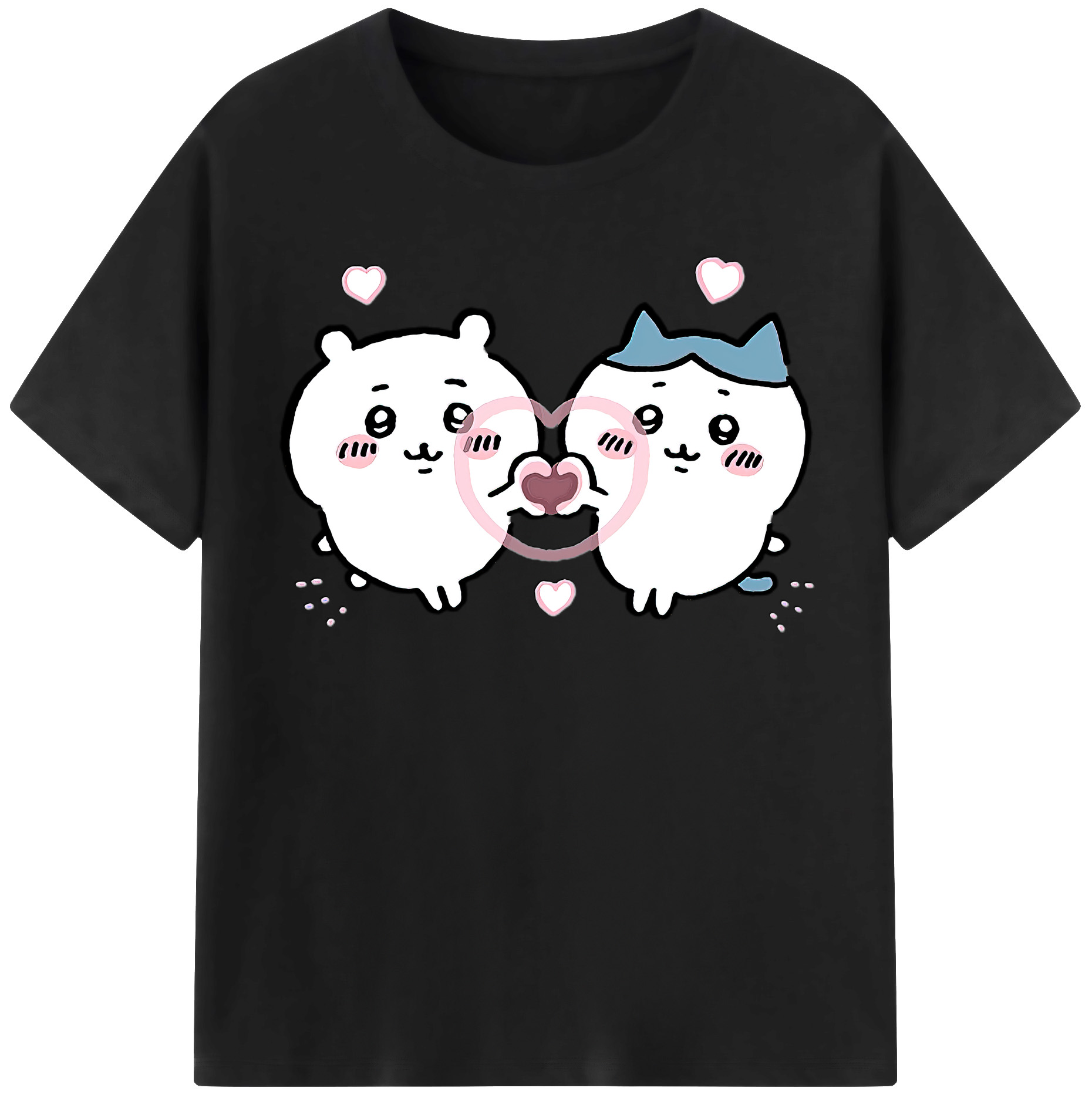 （画像用） ちいかわ ちいかわ Chii-kawa chiikawa 綿100％半袖Tシャツ（フロントプリント）