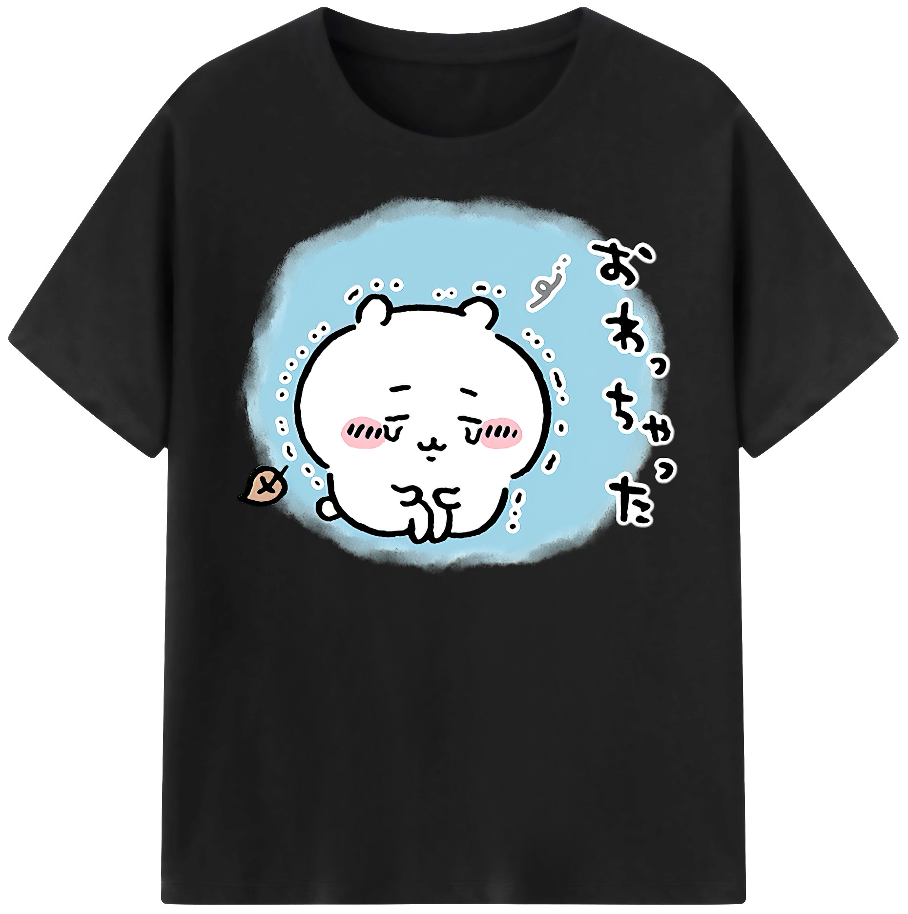（画像用） ちいかわ ちいかわ Chii-kawa chiikawa 綿100％半袖Tシャツ（フロントプリント）