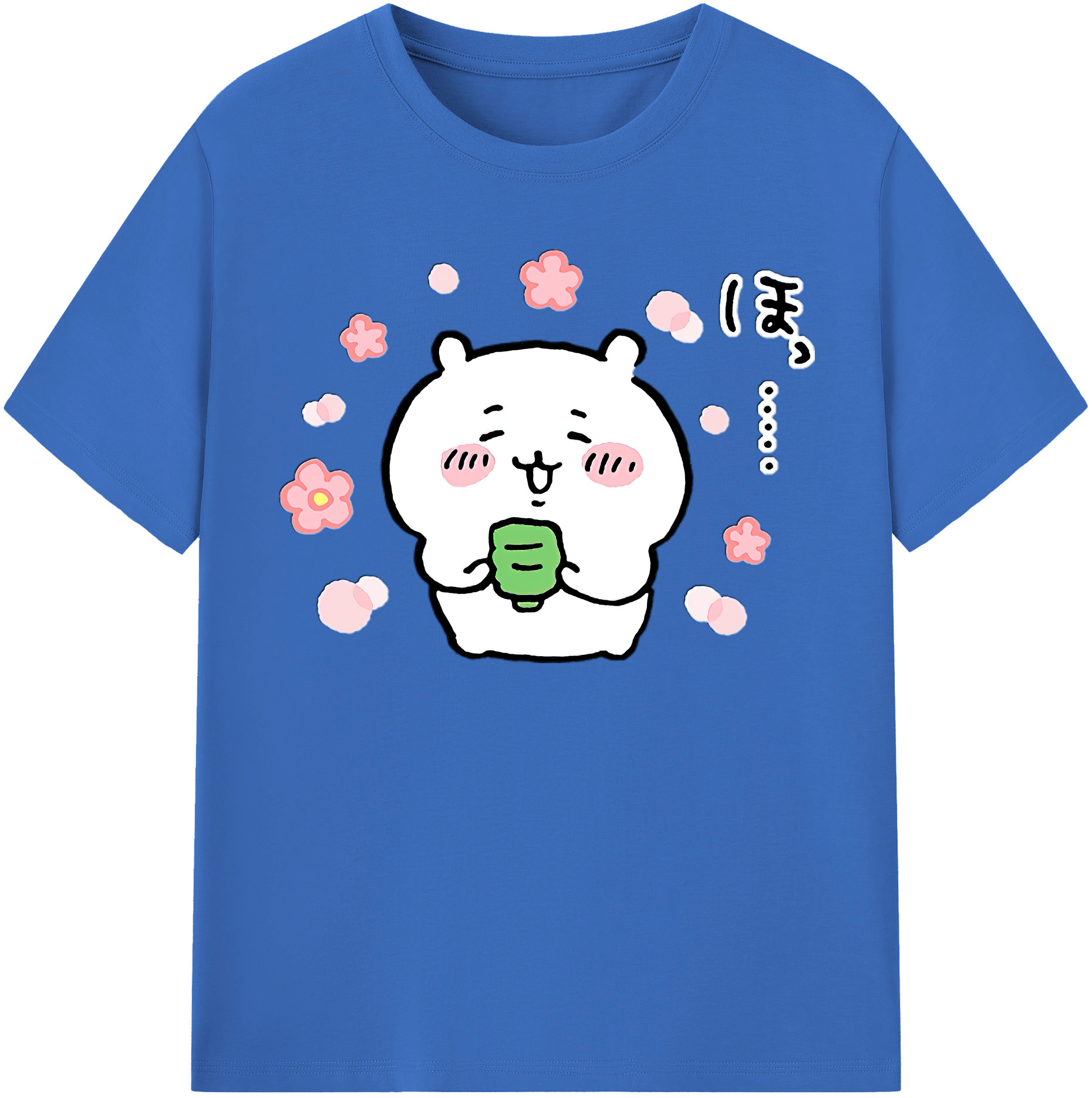 （画像用） ちいかわ ちいかわ Chii-kawa chiikawa 綿100％半袖Tシャツ（フロントプリント）