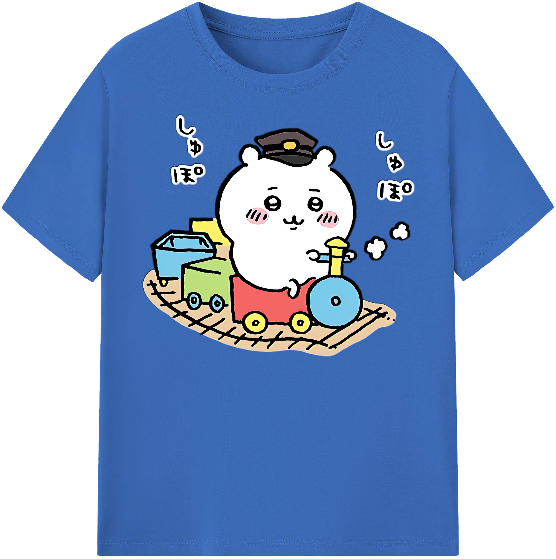 （画像用） ちいかわ ちいかわ Chii-kawa chiikawa 綿100％半袖Tシャツ（フロントプリント）