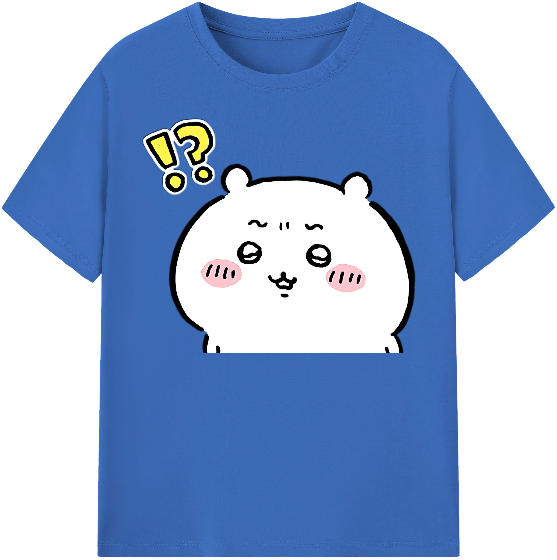 （画像用） ちいかわ ちいかわ Chii-kawa chiikawa 綿100％半袖Tシャツ（フロントプリント）