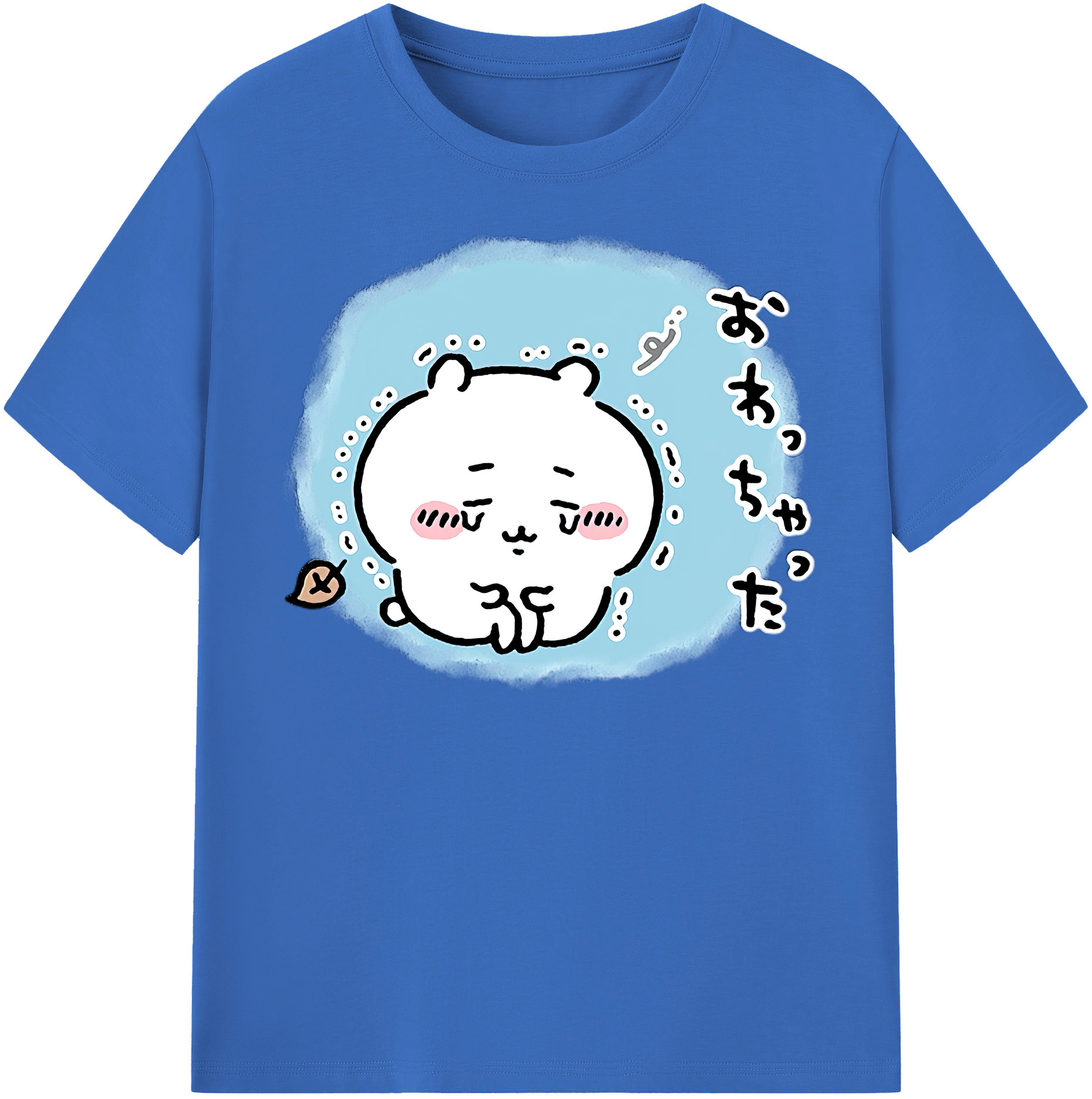 （画像用） ちいかわ ちいかわ Chii-kawa chiikawa 綿100％半袖Tシャツ（フロントプリント）