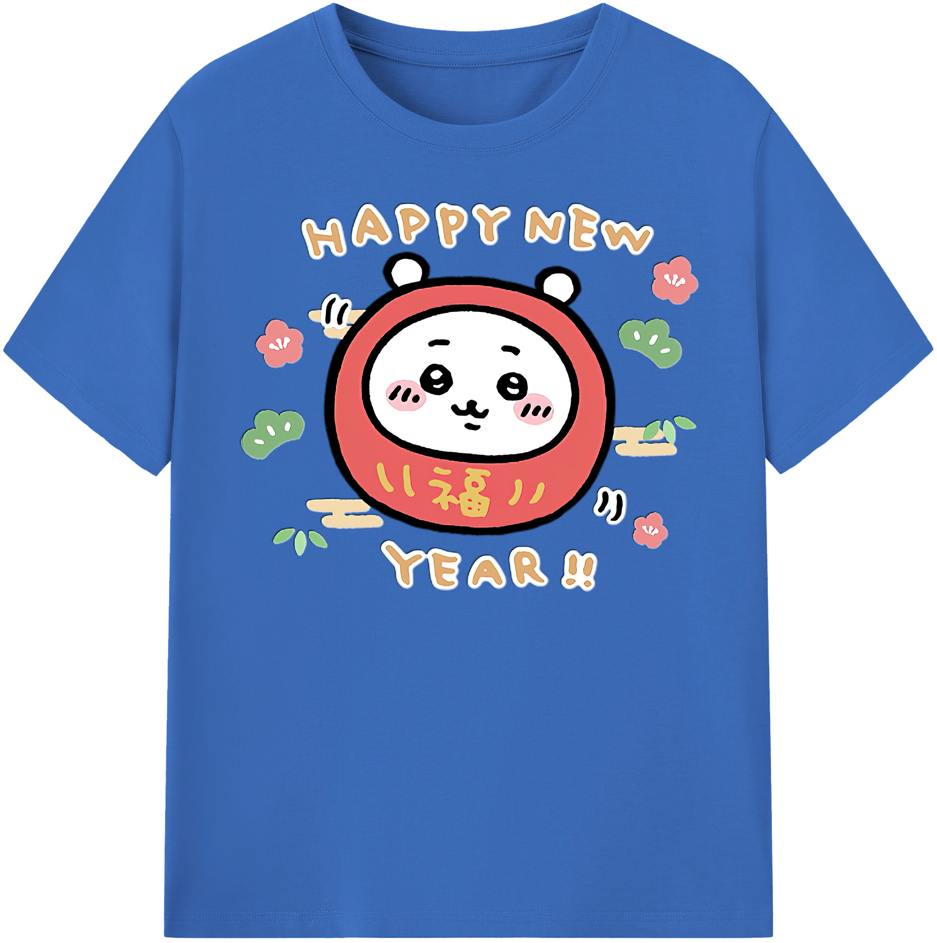 （画像用） ちいかわ ちいかわ Chii-kawa chiikawa 綿100％半袖Tシャツ（フロントプリント）