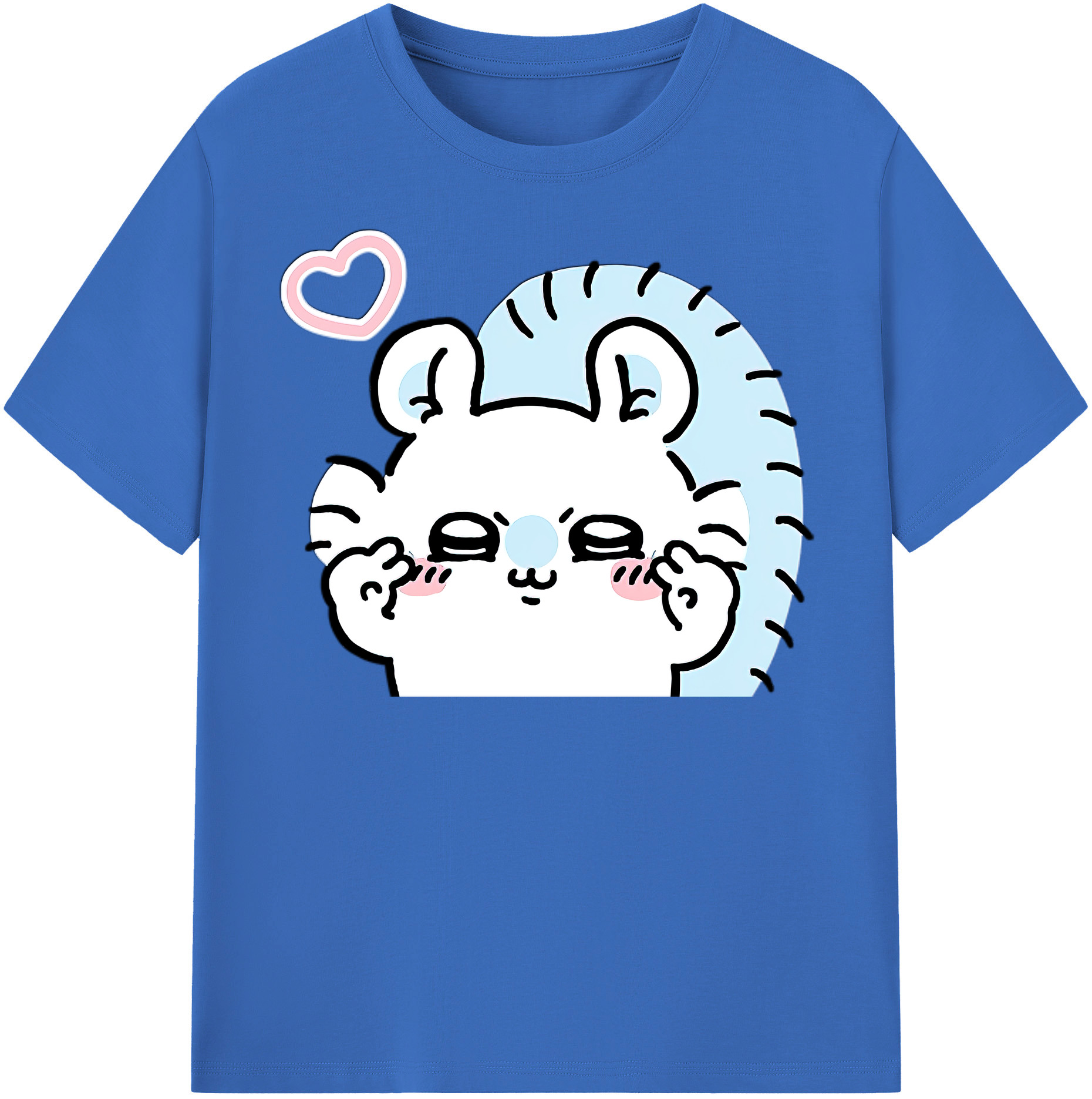 （画像用） ちいかわ モモンガ Chii-kawa Momonga 綿100％半袖Tシャツ（フロントプリント）