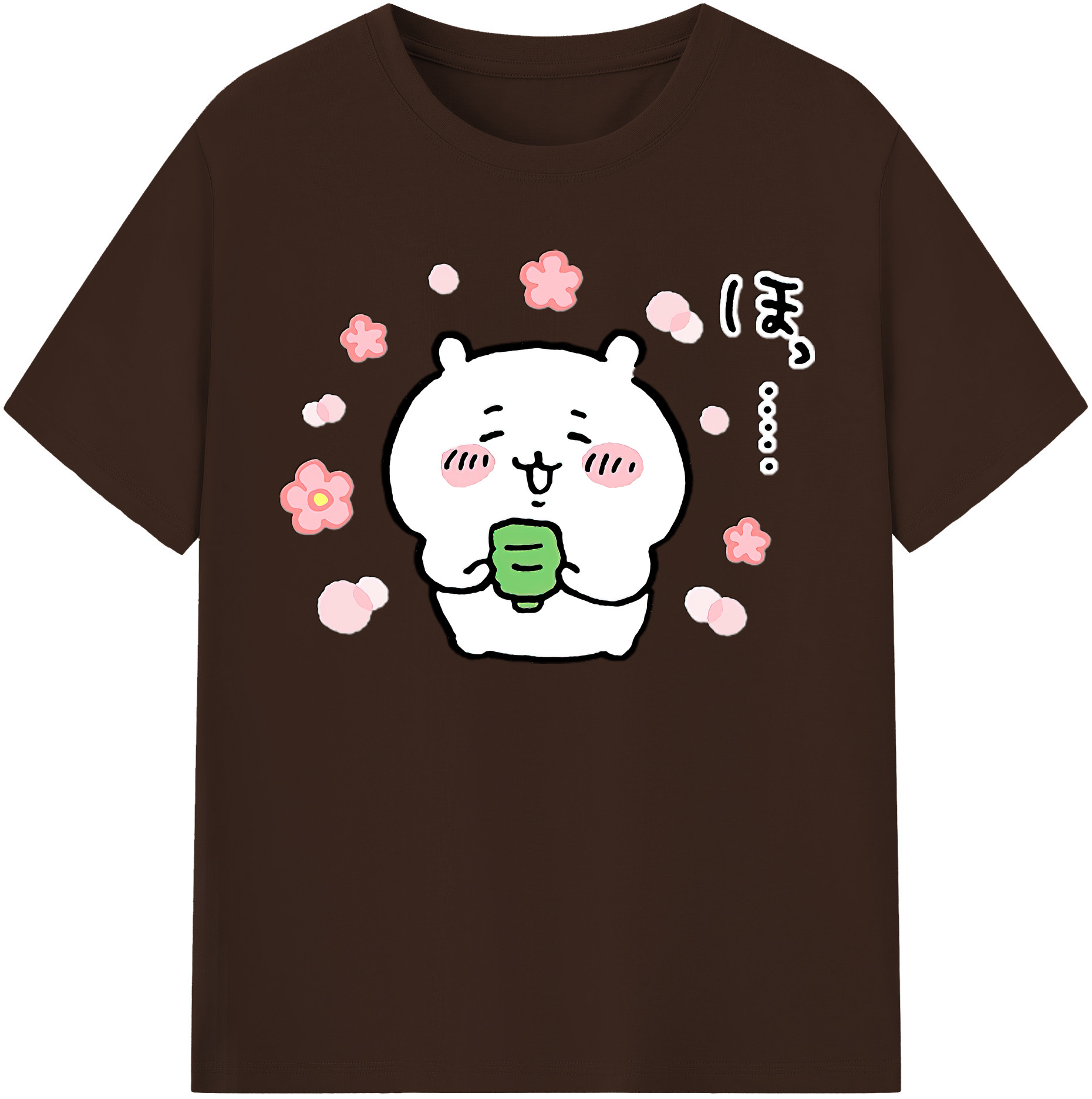 （画像用） ちいかわ ちいかわ Chii-kawa chiikawa 綿100％半袖Tシャツ（フロントプリント）