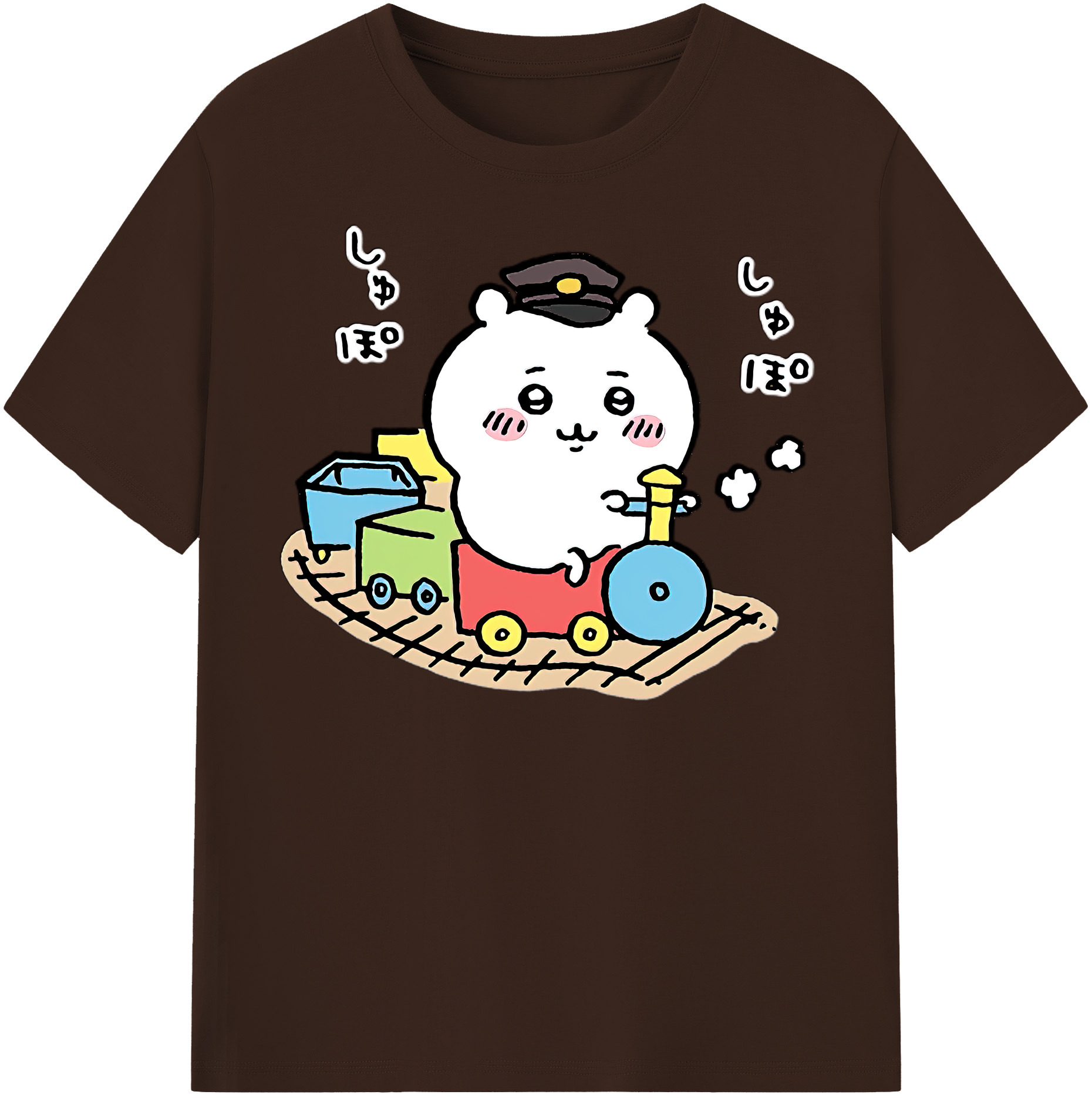 （画像用） ちいかわ ちいかわ Chii-kawa chiikawa 綿100％半袖Tシャツ（フロントプリント）
