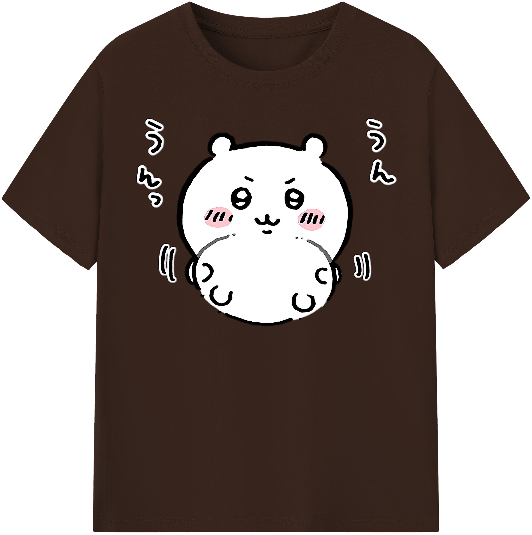 （画像用） ちいかわ ちいかわ Chii-kawa chiikawa 綿100％半袖Tシャツ（フロントプリント）