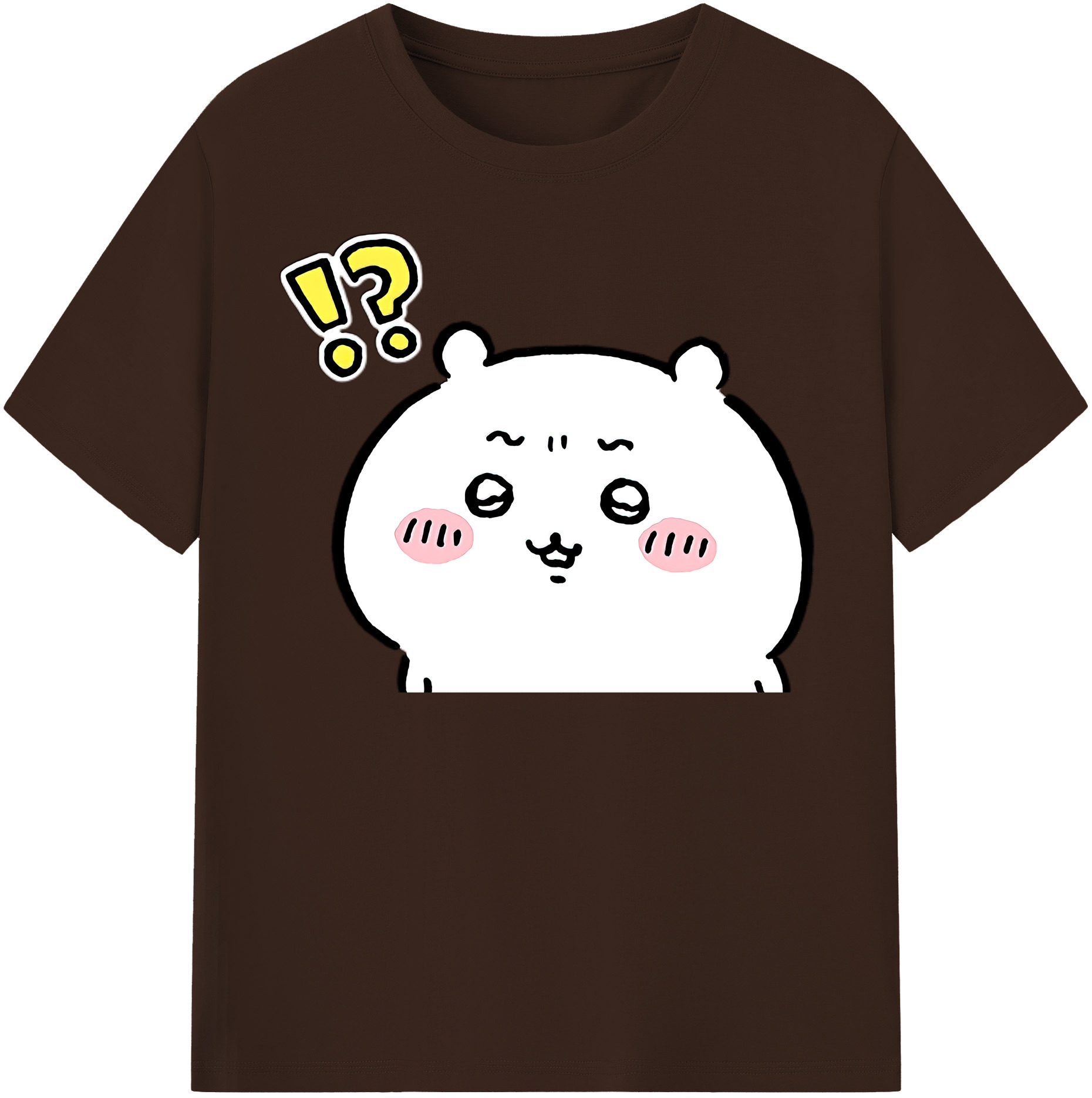 （画像用） ちいかわ ちいかわ Chii-kawa chiikawa 綿100％半袖Tシャツ（フロントプリント）
