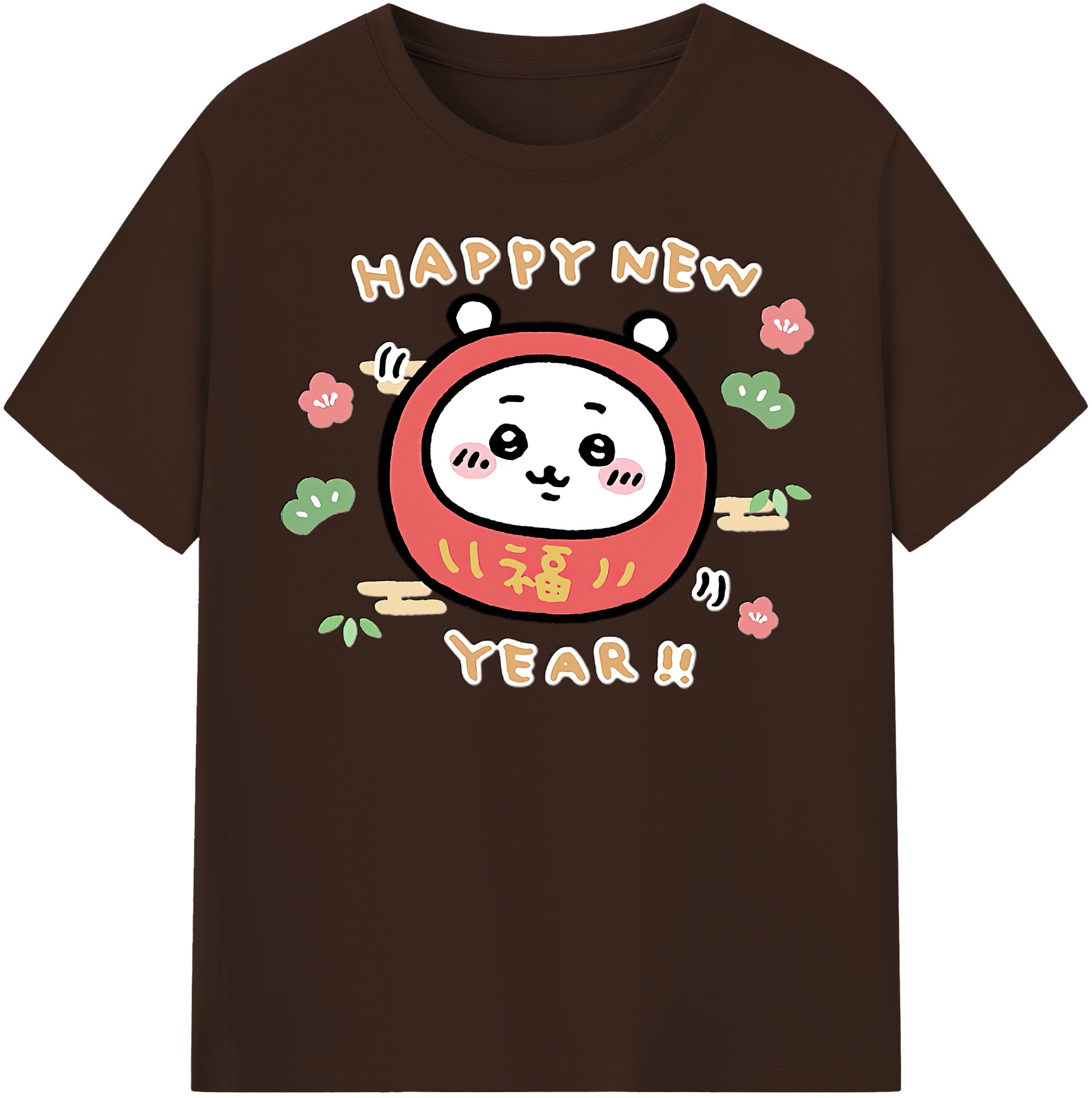 （画像用） ちいかわ ちいかわ Chii-kawa chiikawa 綿100％半袖Tシャツ（フロントプリント）