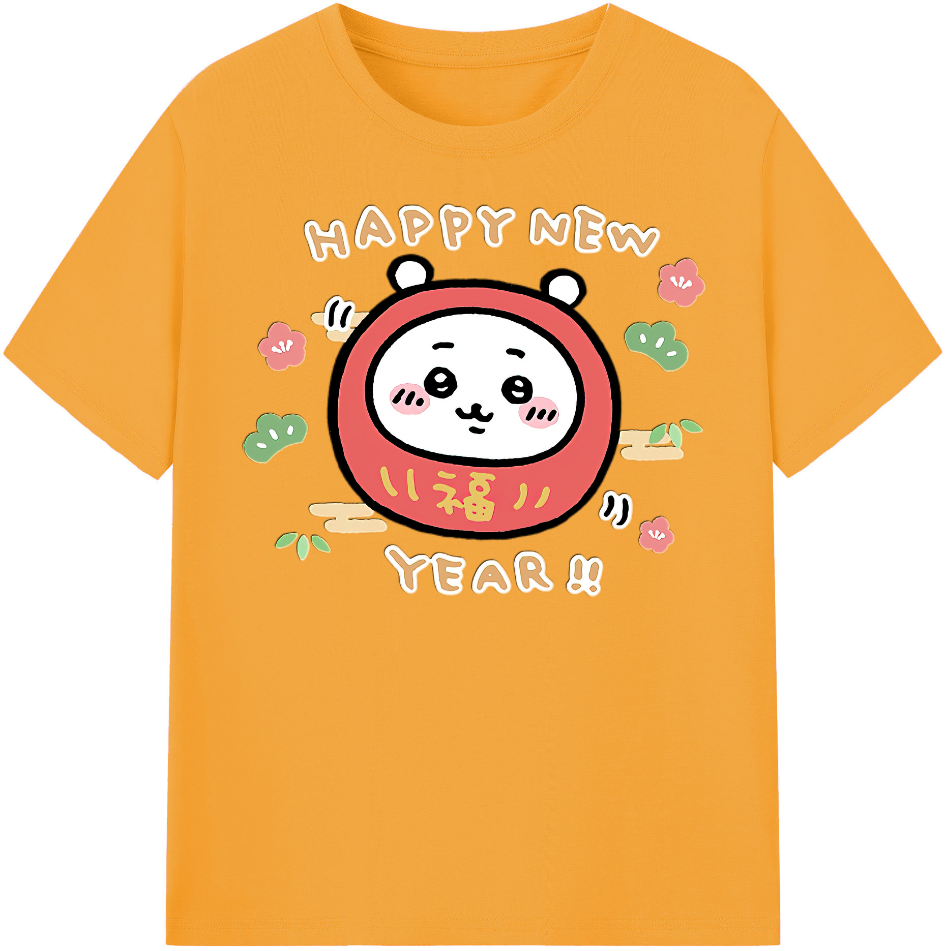 （画像用） ちいかわ ちいかわ Chii-kawa chiikawa 綿100％半袖Tシャツ（フロントプリント）