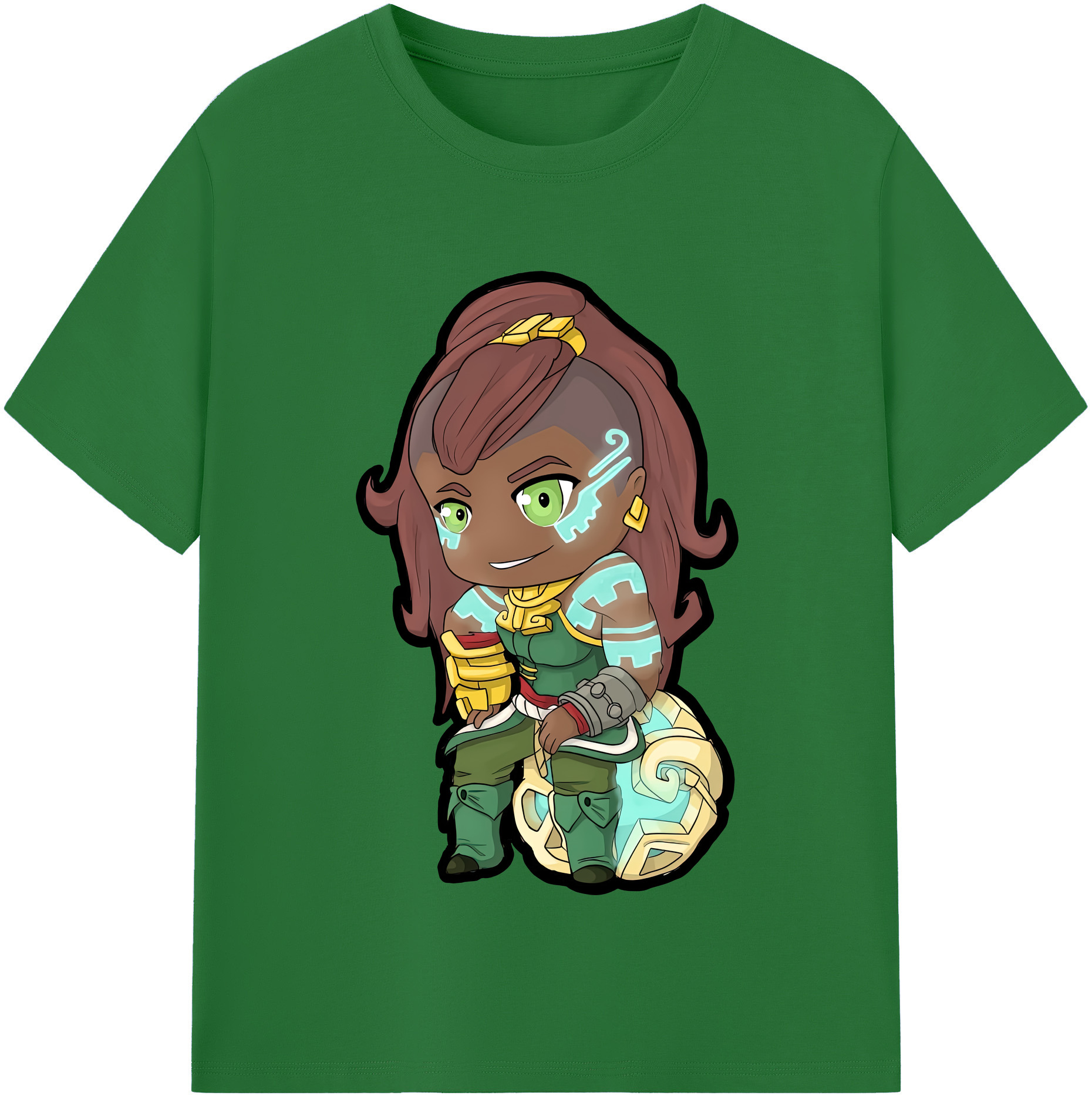 （画像用） ちいかわ ハチワレ Chii-kawa hachiware 綿100％半袖Tシャツ（フロントプリント）