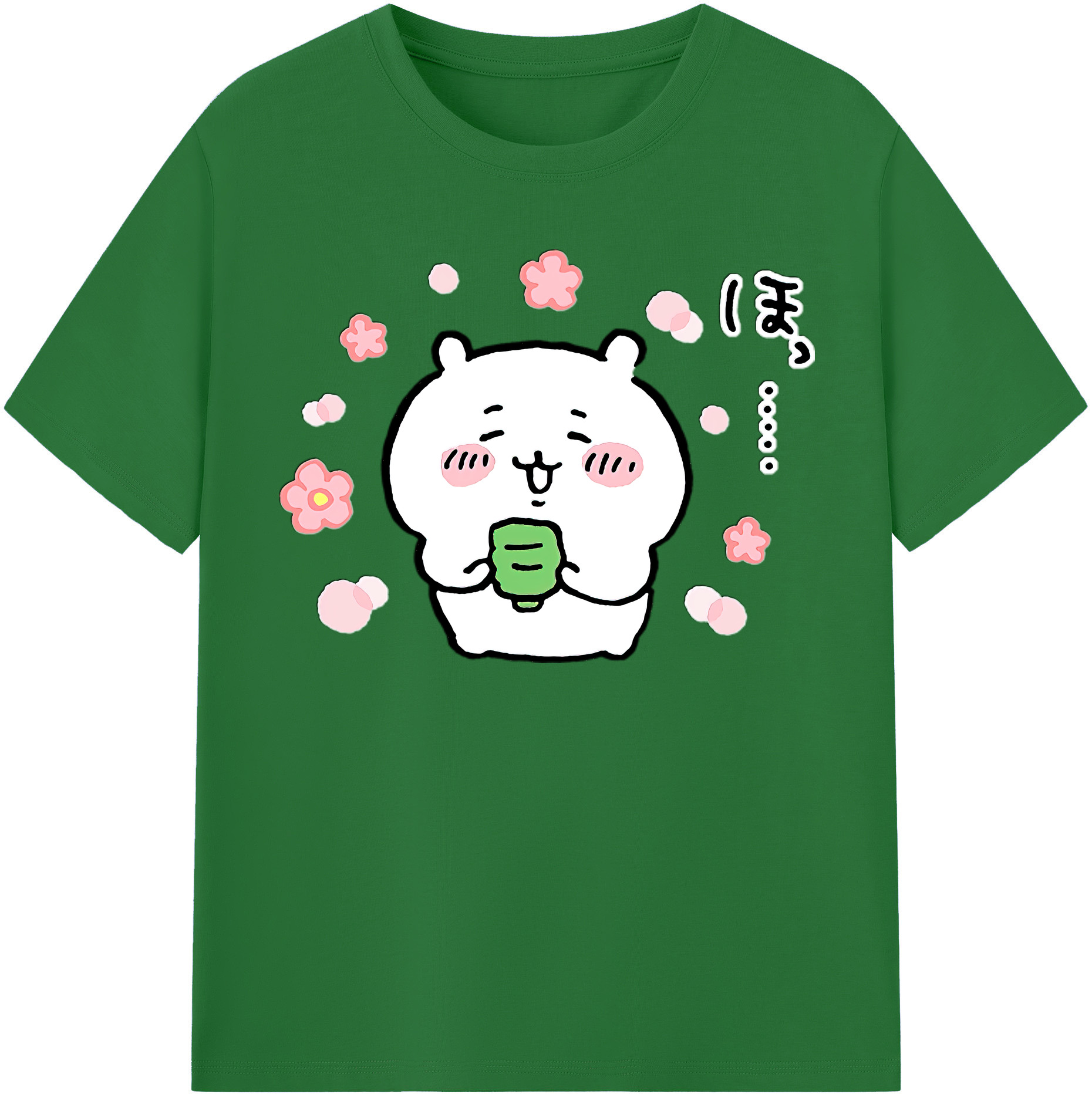 （画像用） ちいかわ ちいかわ Chii-kawa chiikawa 綿100％半袖Tシャツ（フロントプリント）