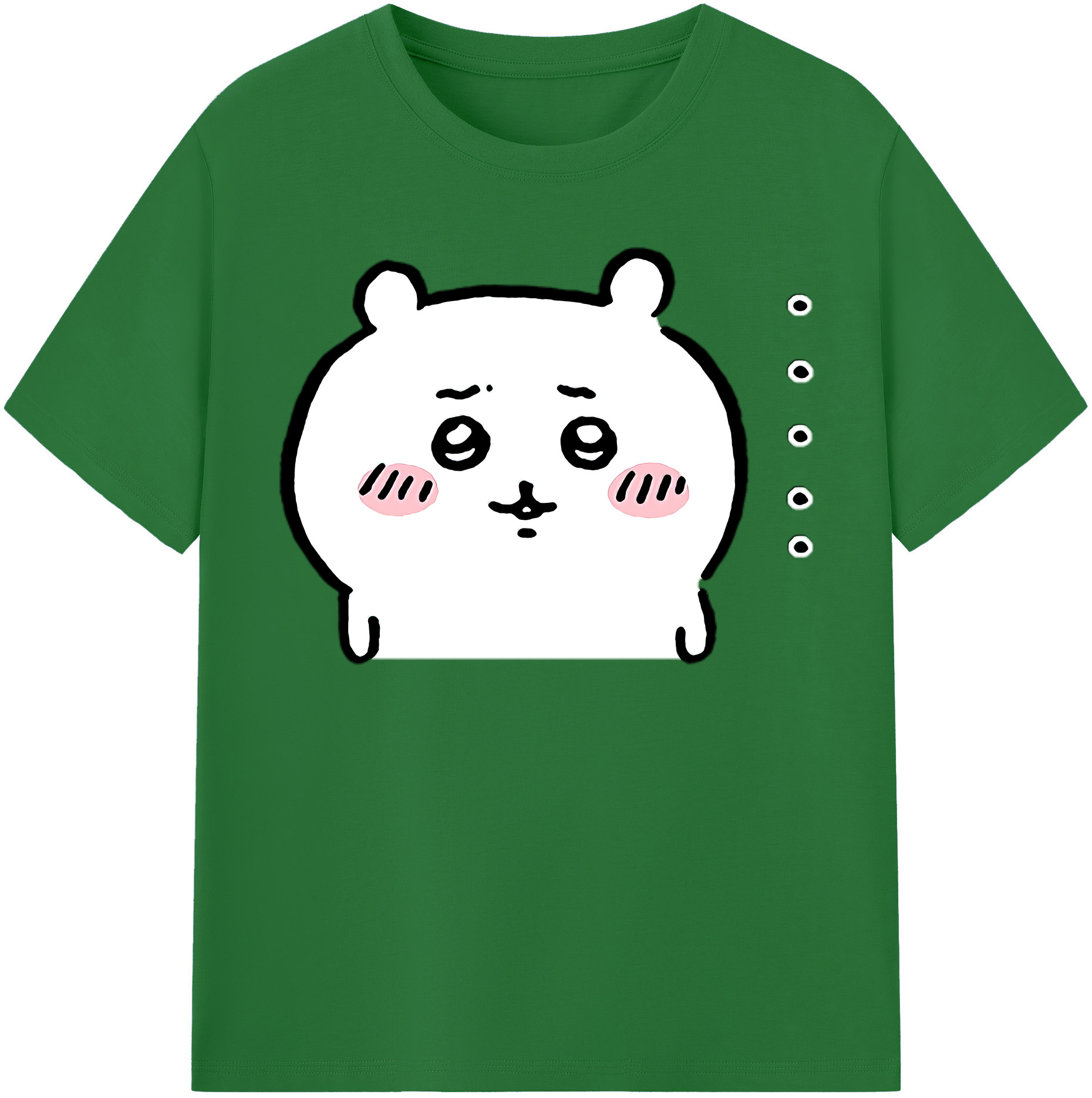 （画像用） ちいかわ ちいかわ Chii-kawa chiikawa 綿100％半袖Tシャツ（フロントプリント）