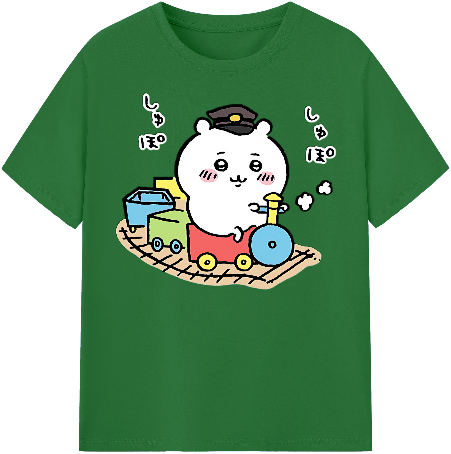 （画像用） ちいかわ ちいかわ Chii-kawa chiikawa 綿100％半袖Tシャツ（フロントプリント）