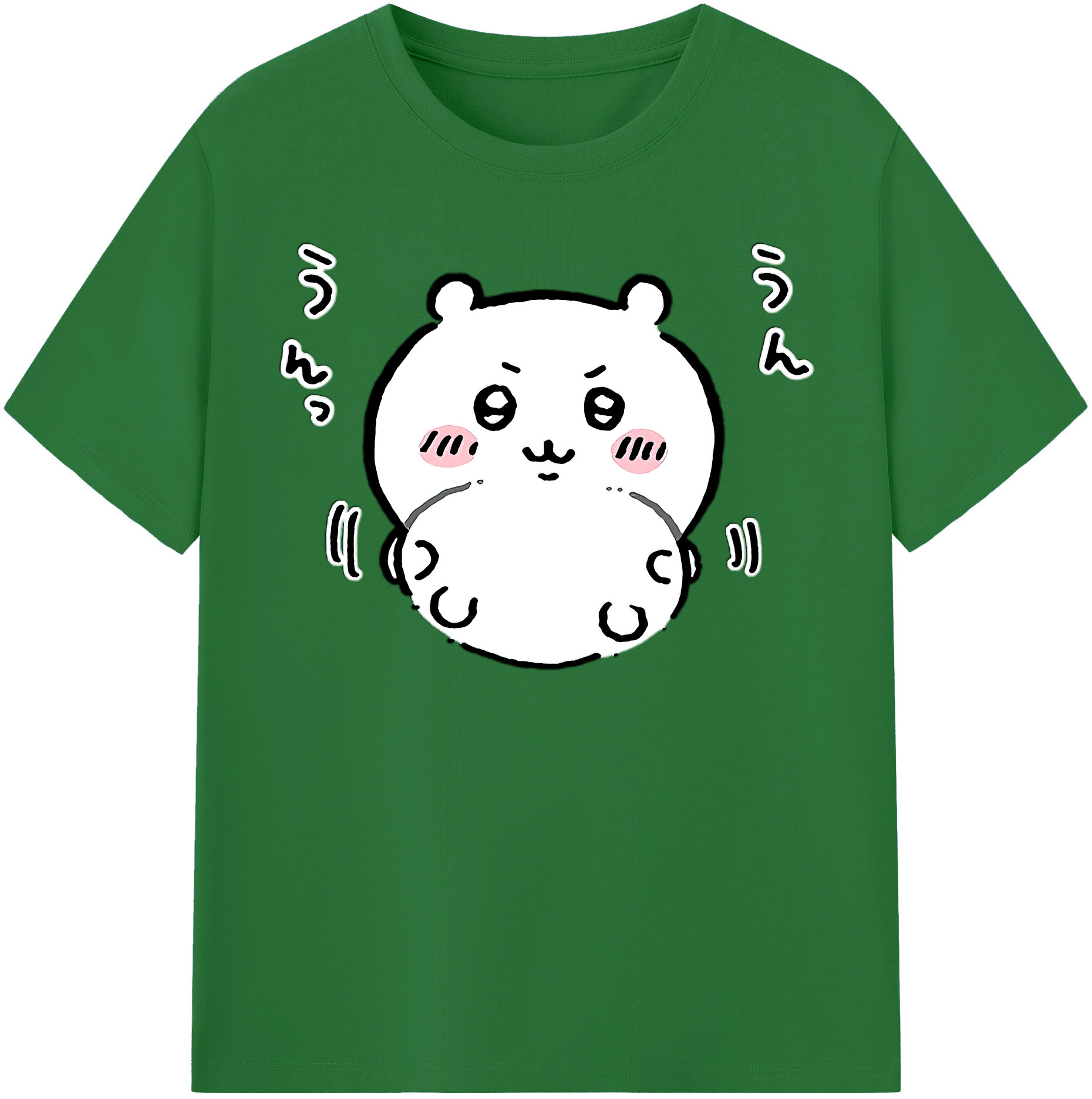 （画像用） ちいかわ ちいかわ Chii-kawa chiikawa 綿100％半袖Tシャツ（フロントプリント）