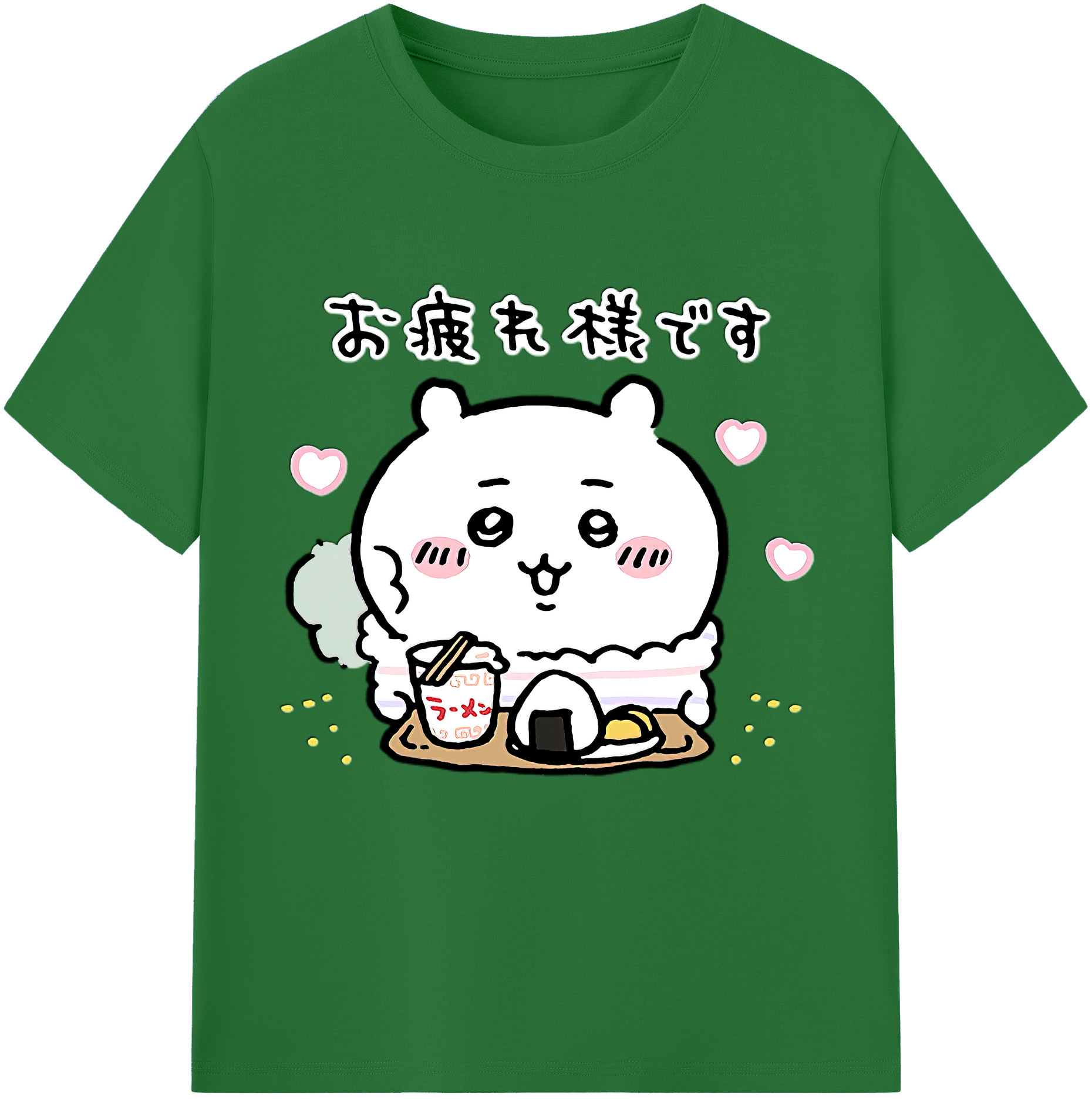 （画像用） ちいかわ ちいかわ Chii-kawa chiikawa 綿100％半袖Tシャツ（フロントプリント）
