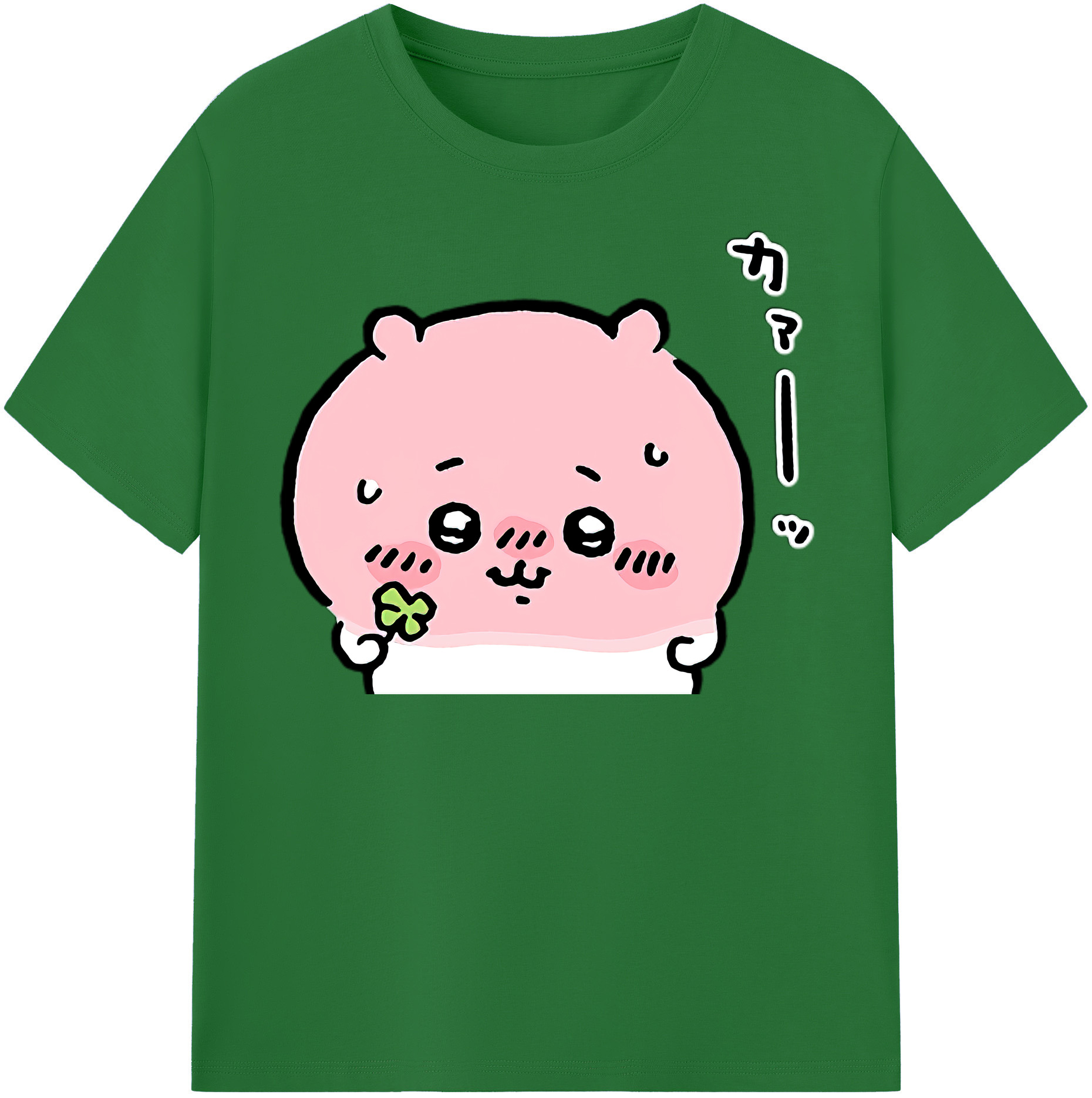 （画像用） ちいかわ ちいかわ Chii-kawa chiikawa 綿100％半袖Tシャツ（フロントプリント）