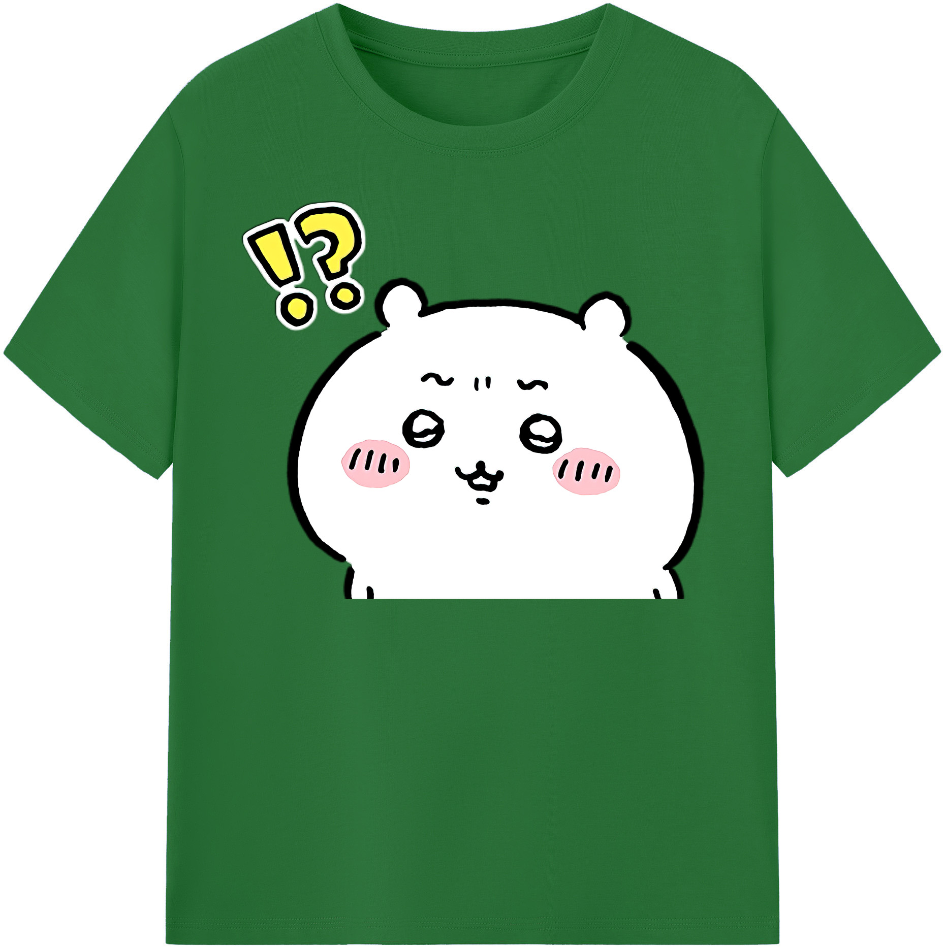 （画像用） ちいかわ ちいかわ Chii-kawa chiikawa 綿100％半袖Tシャツ（フロントプリント）