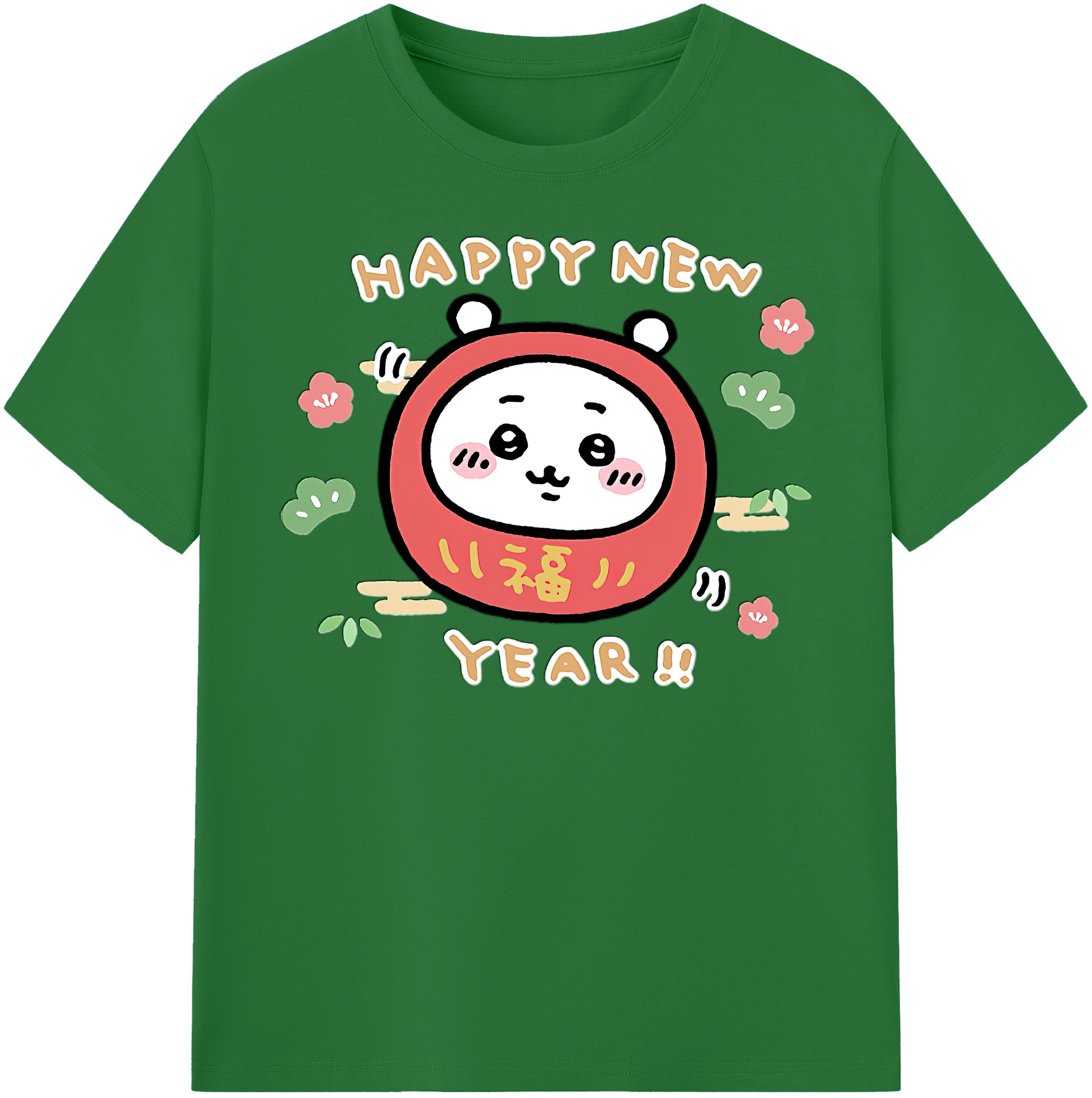 （画像用） ちいかわ ちいかわ Chii-kawa chiikawa 綿100％半袖Tシャツ（フロントプリント）
