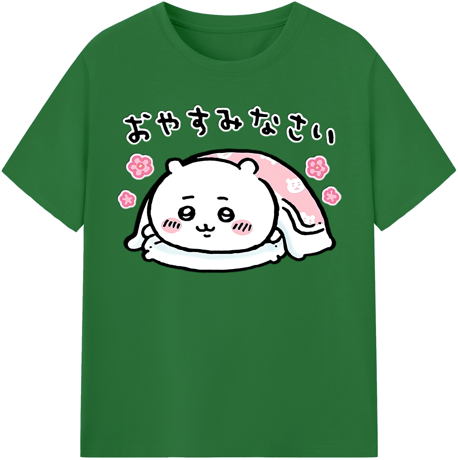 （画像用） ちいかわ ちいかわ Chii-kawa chiikawa 綿100％半袖Tシャツ（フロントプリント）