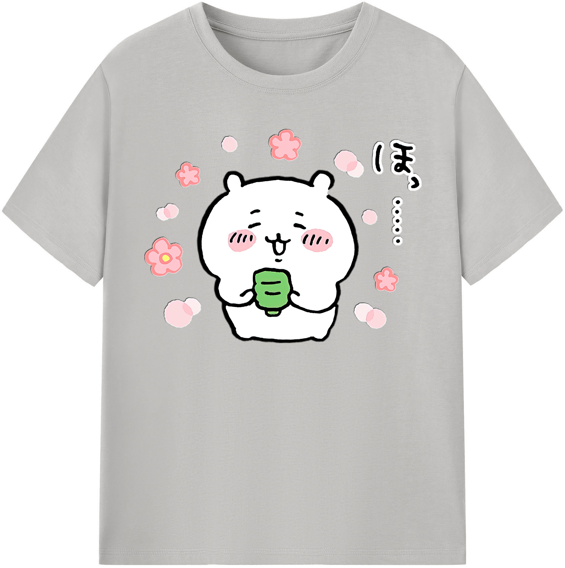 （画像用） ちいかわ ちいかわ Chii-kawa chiikawa 綿100％半袖Tシャツ（フロントプリント）