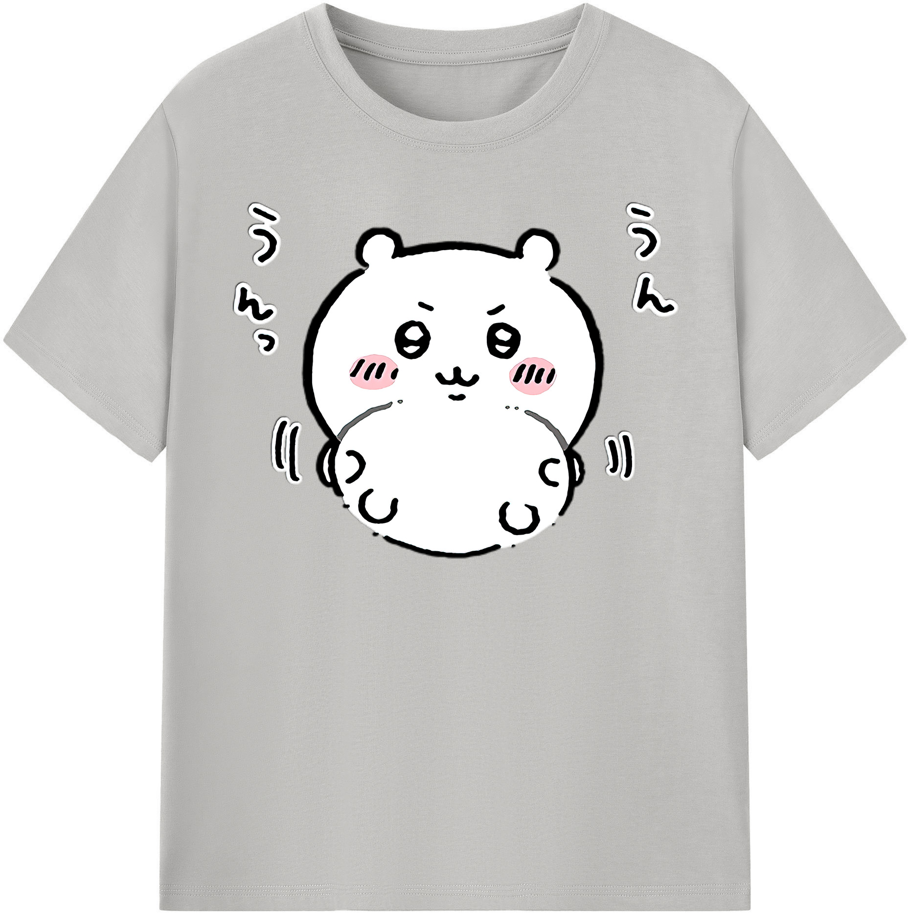 （画像用） ちいかわ ちいかわ Chii-kawa chiikawa 綿100％半袖Tシャツ（フロントプリント）