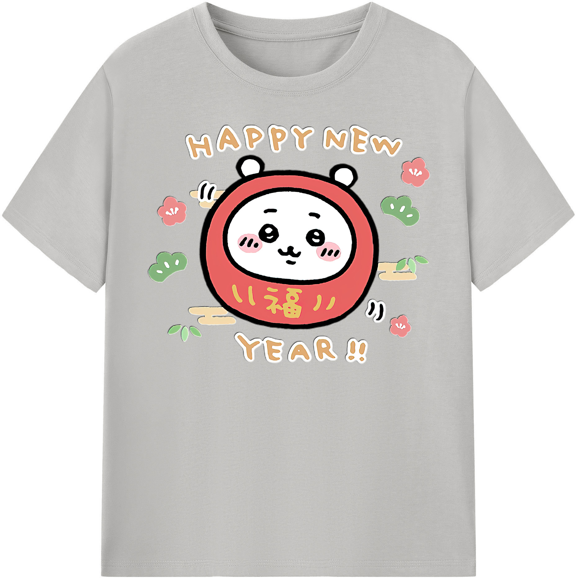（画像用） ちいかわ ちいかわ Chii-kawa chiikawa 綿100％半袖Tシャツ（フロントプリント）