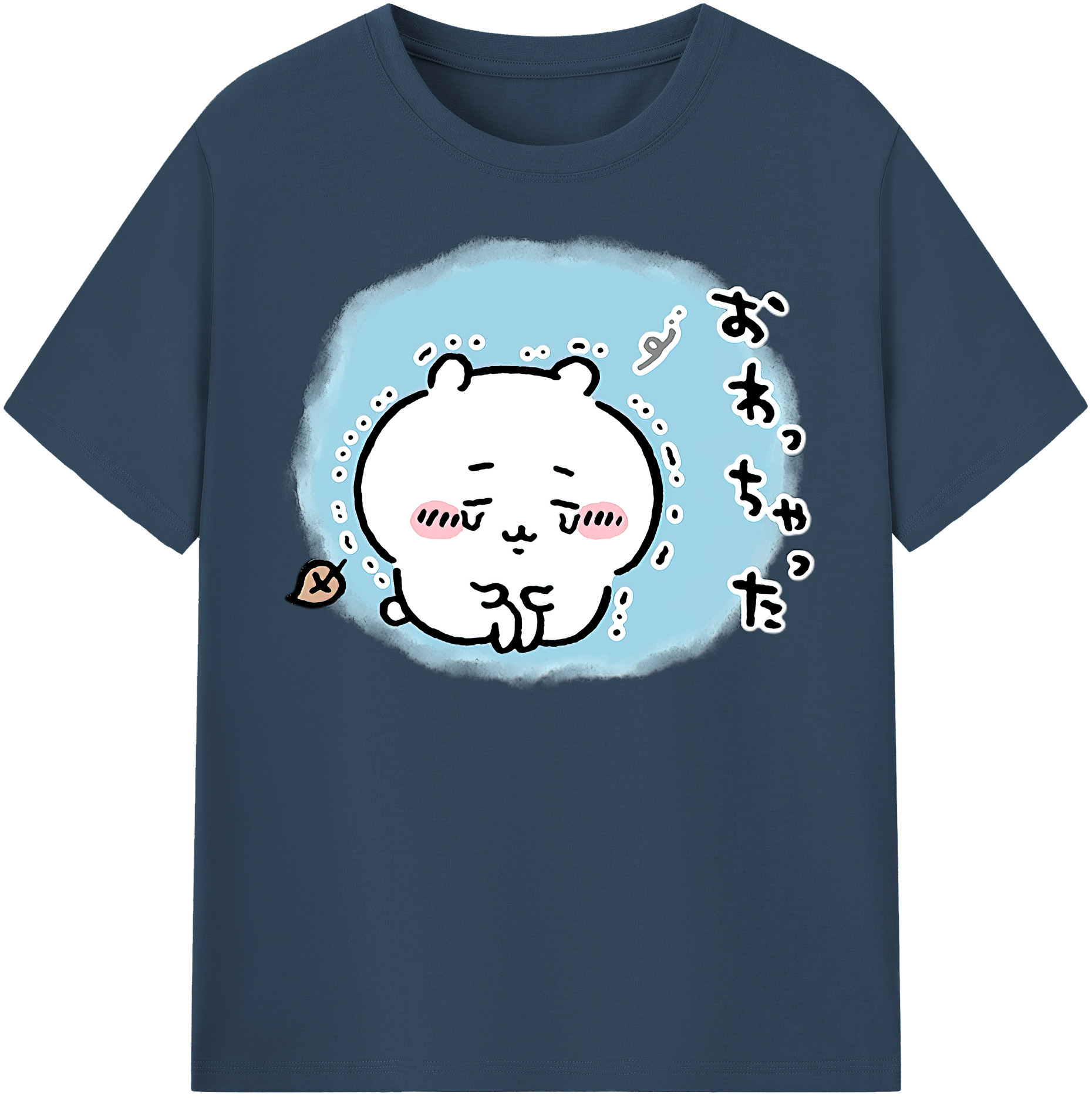 （画像用） ちいかわ ちいかわ Chii-kawa chiikawa 綿100％半袖Tシャツ（フロントプリント）