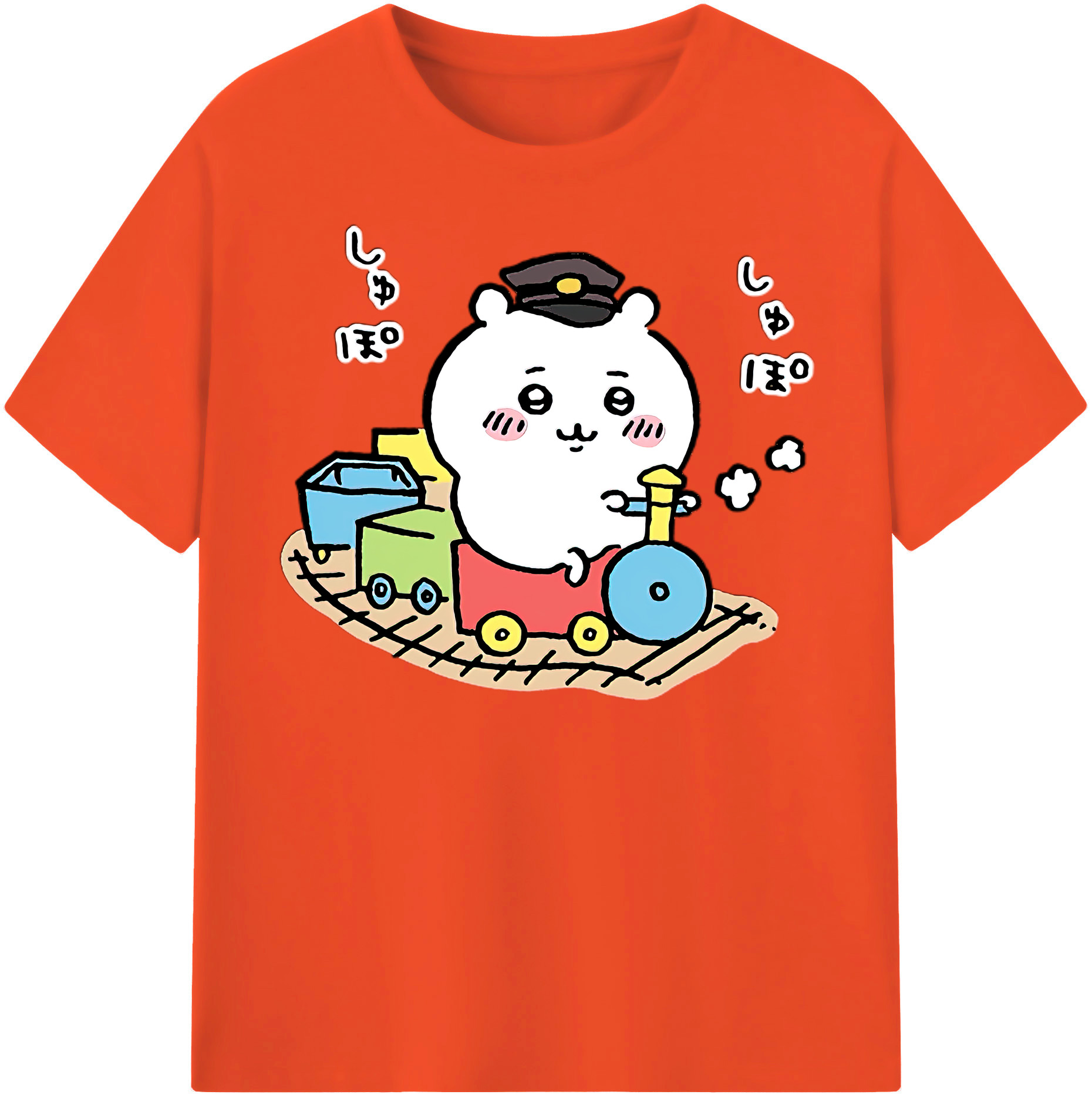 （画像用） ちいかわ ちいかわ Chii-kawa chiikawa 綿100％半袖Tシャツ（フロントプリント）