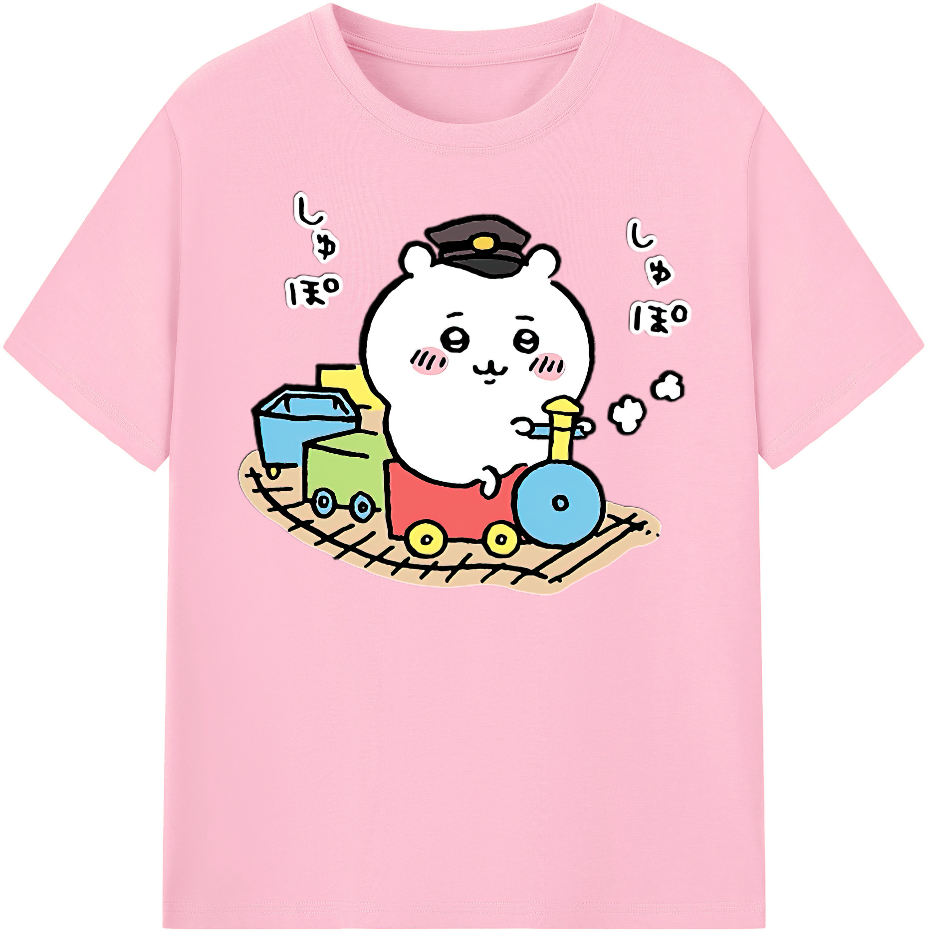（画像用） ちいかわ ちいかわ Chii-kawa chiikawa 綿100％半袖Tシャツ（フロントプリント）