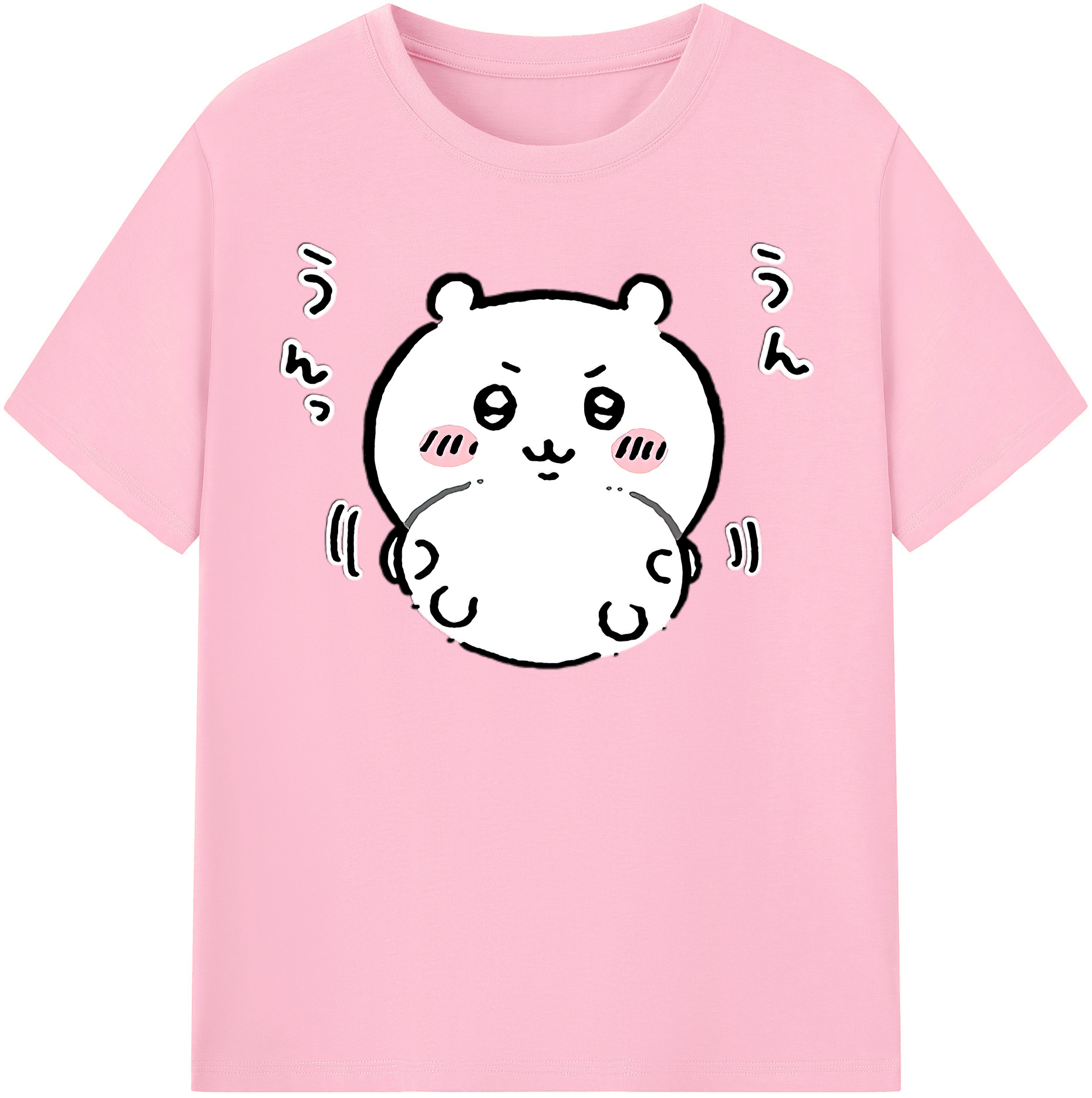 （画像用） ちいかわ ちいかわ Chii-kawa chiikawa 綿100％半袖Tシャツ（フロントプリント）