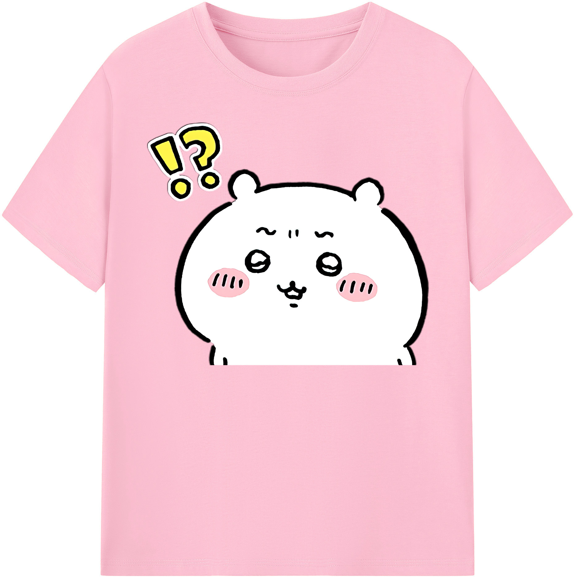 （画像用） ちいかわ ちいかわ Chii-kawa chiikawa 綿100％半袖Tシャツ（フロントプリント）