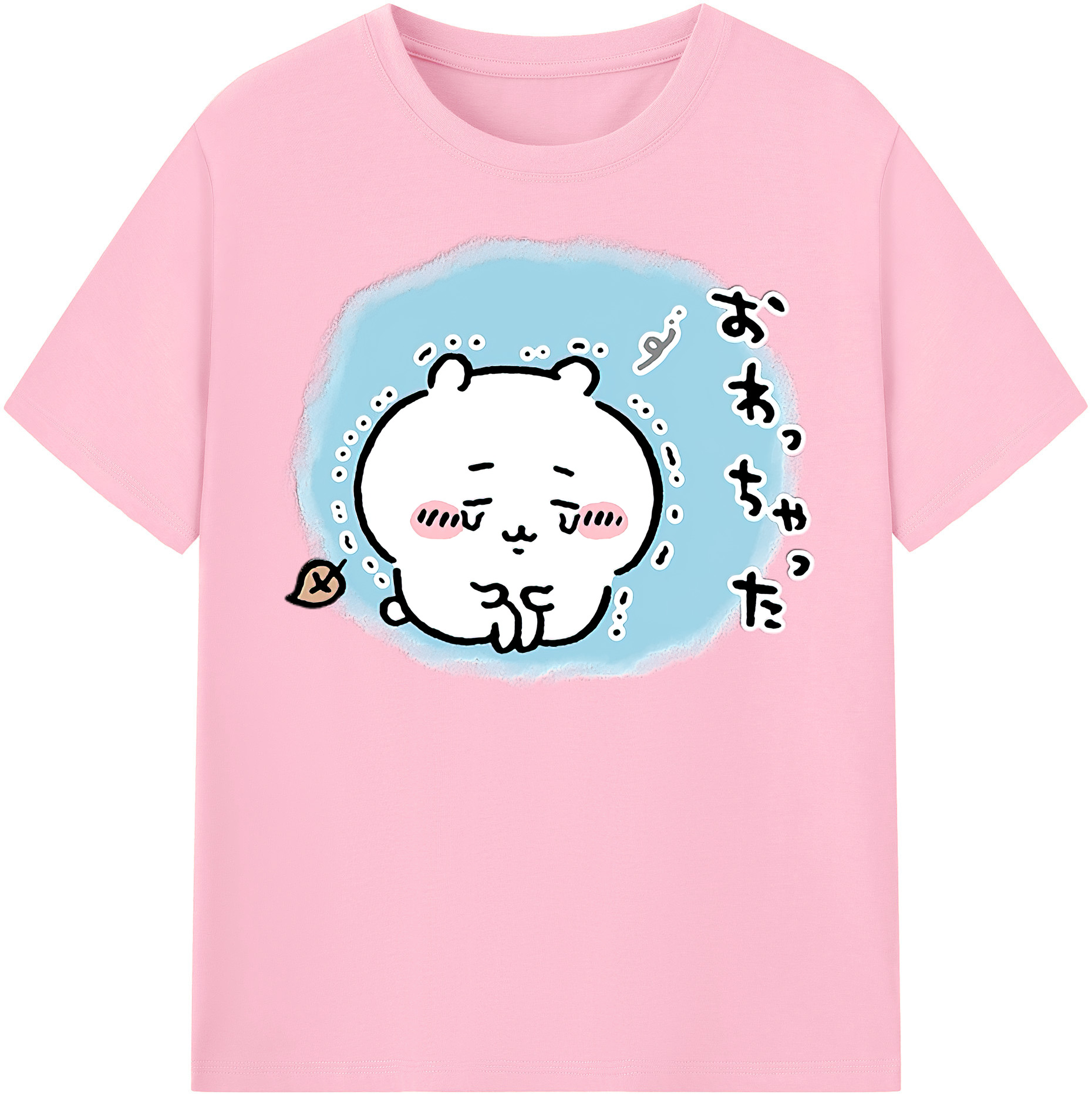 （画像用） ちいかわ ちいかわ Chii-kawa chiikawa 綿100％半袖Tシャツ（フロントプリント）