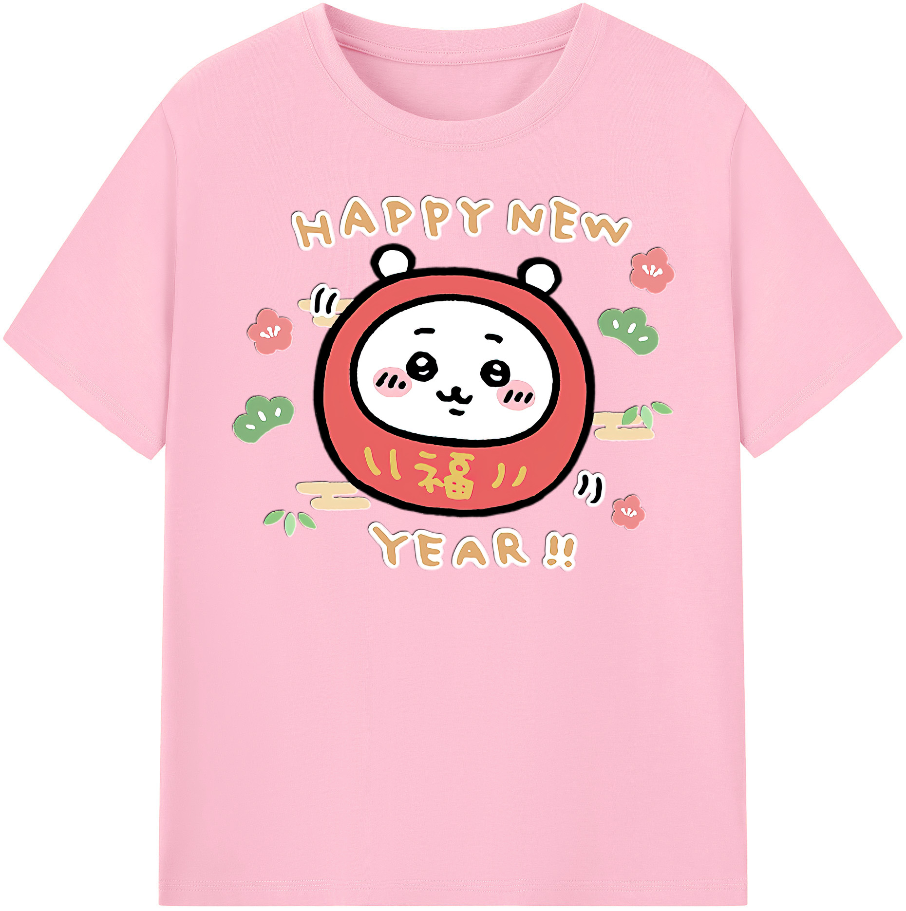 （画像用） ちいかわ ちいかわ Chii-kawa chiikawa 綿100％半袖Tシャツ（フロントプリント）
