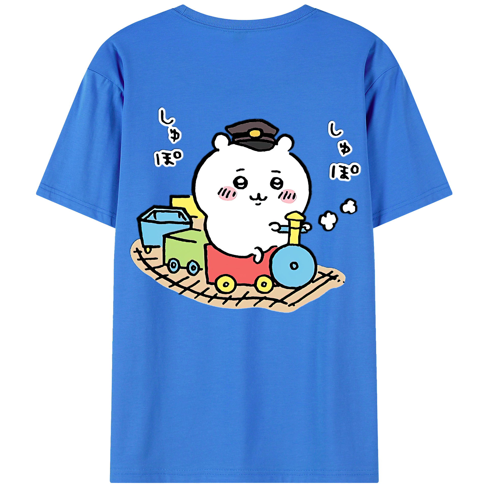 （画像用） ちいかわ ちいかわ Chii-kawa chiikawa 綿100％半袖Tシャツ（背面プリント）