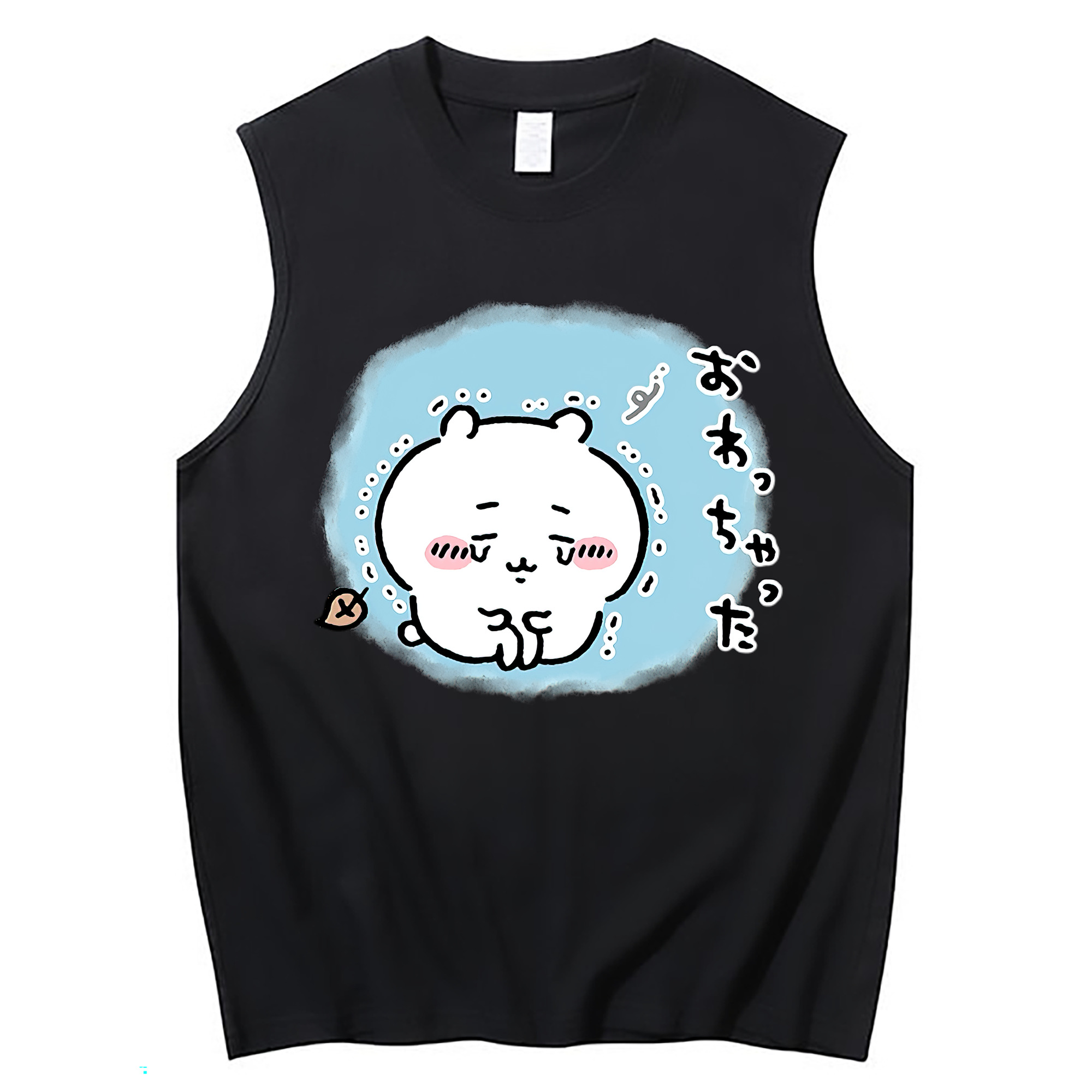 （画像用） ちいかわ ちいかわ Chii-kawa chiikawa コットン100％タンクトップ（フロントプリント）