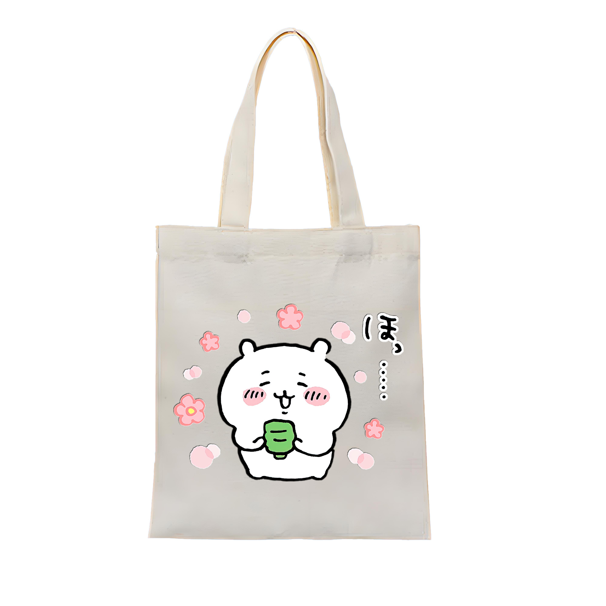 （画像用） ちいかわ ちいかわ Chii-kawa chiikawa 縦型キャンバス生地手提げバッグ　トートバッグ