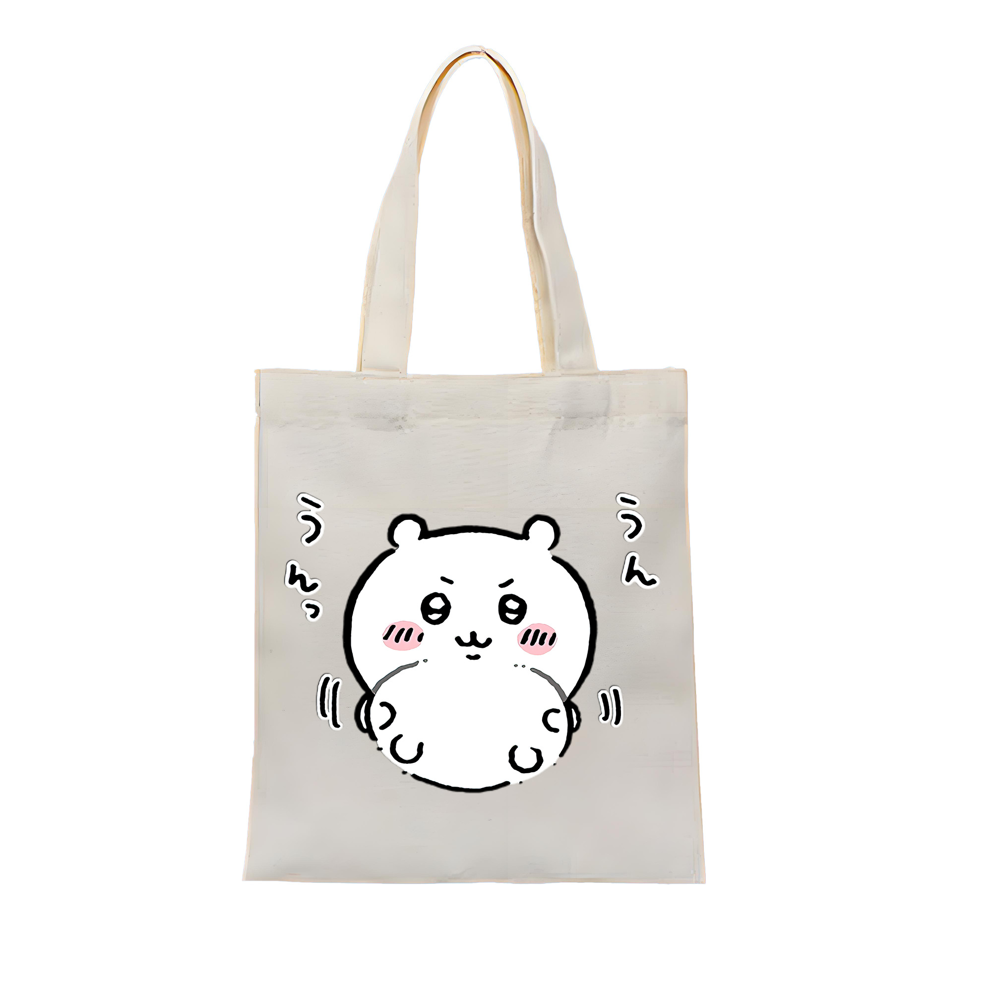（画像用） ちいかわ ちいかわ Chii-kawa chiikawa 縦型キャンバス生地手提げバッグ　トートバッグ