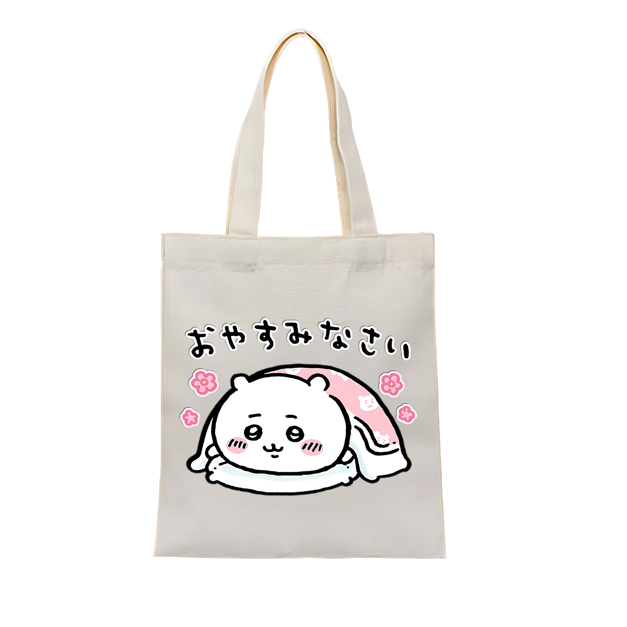 （画像用） ちいかわ ちいかわ Chii-kawa chiikawa 縦型キャンバス生地手提げバッグ　トートバッグ
