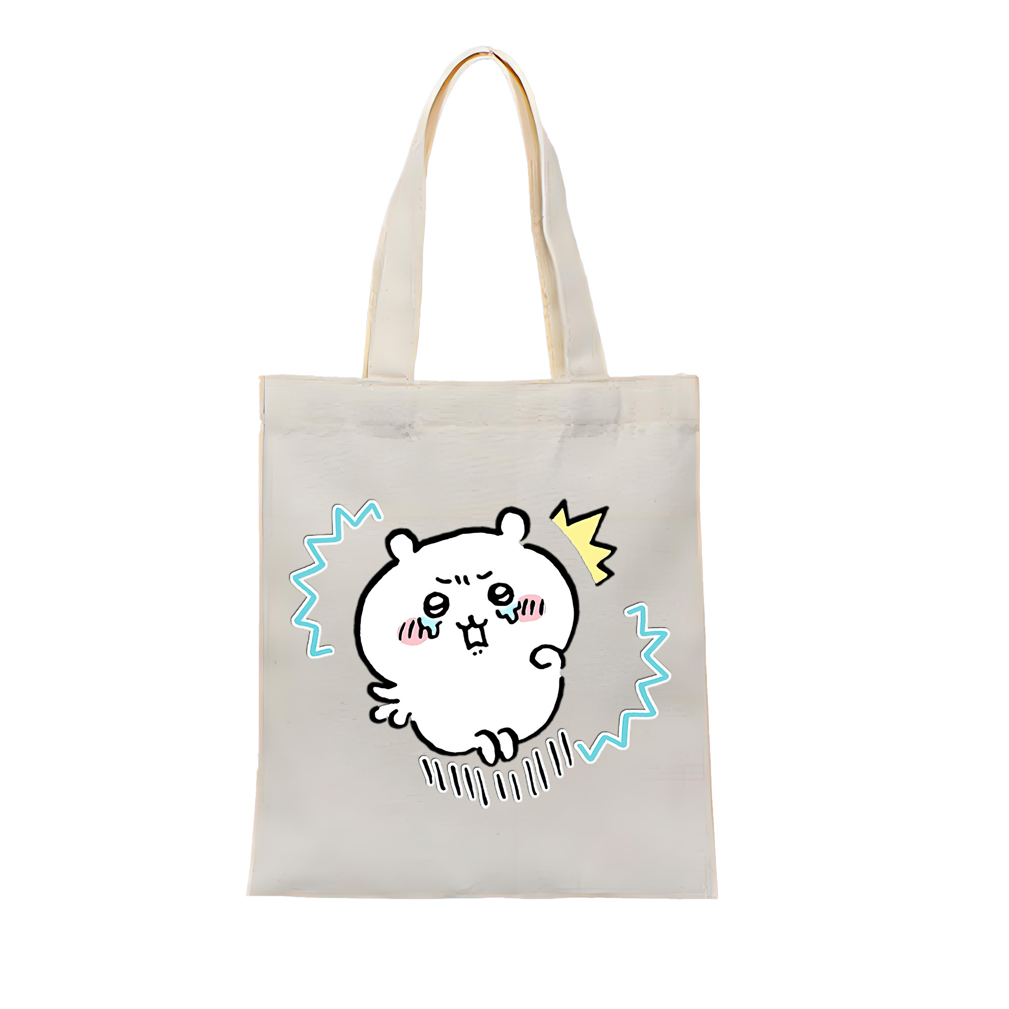 （画像用） ちいかわ ちいかわ Chii-kawa chiikawa 縦型キャンバス生地手提げバッグ　トートバッグ